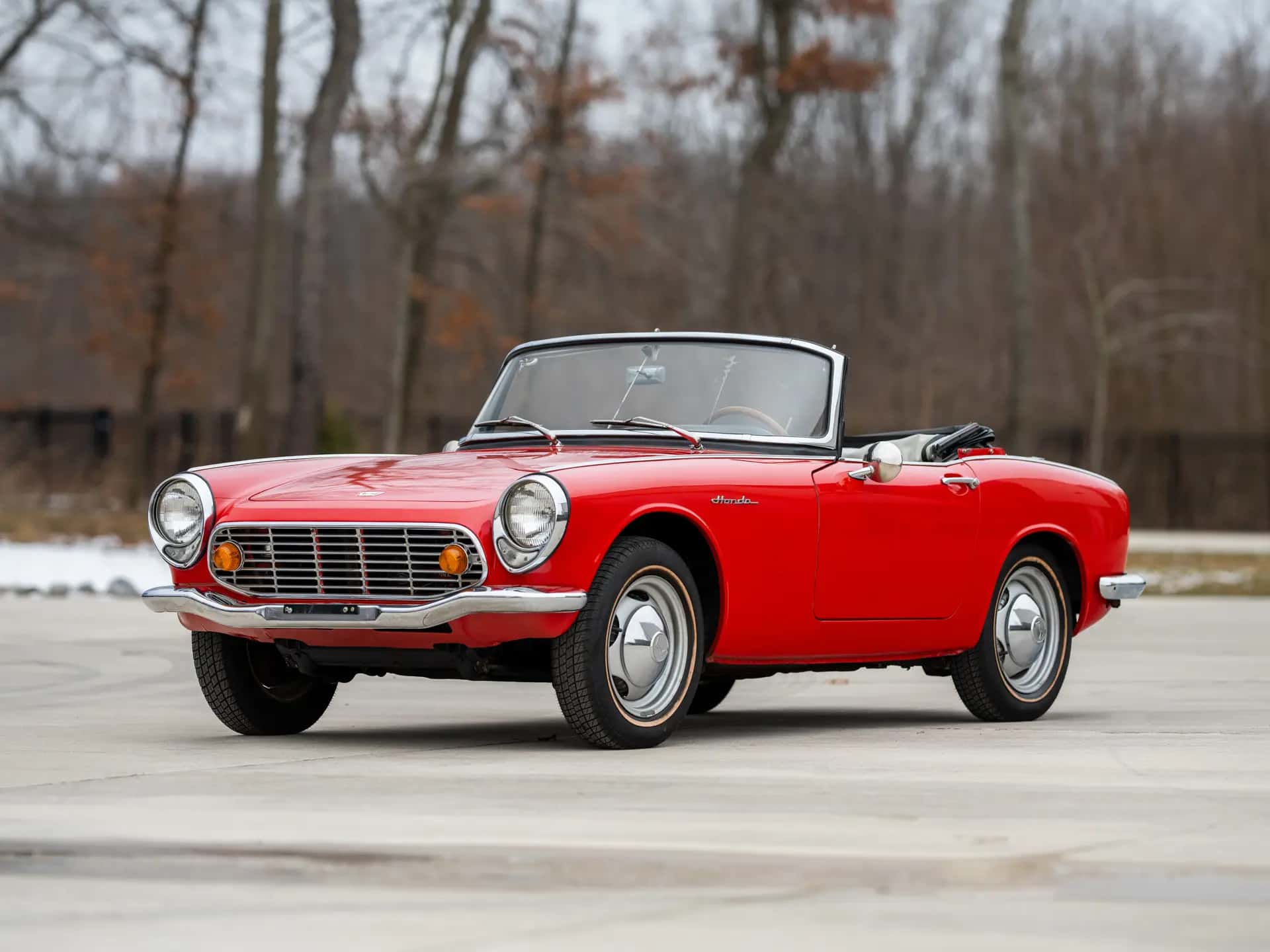 1966 Honda S600 Convertible sold for $31,360