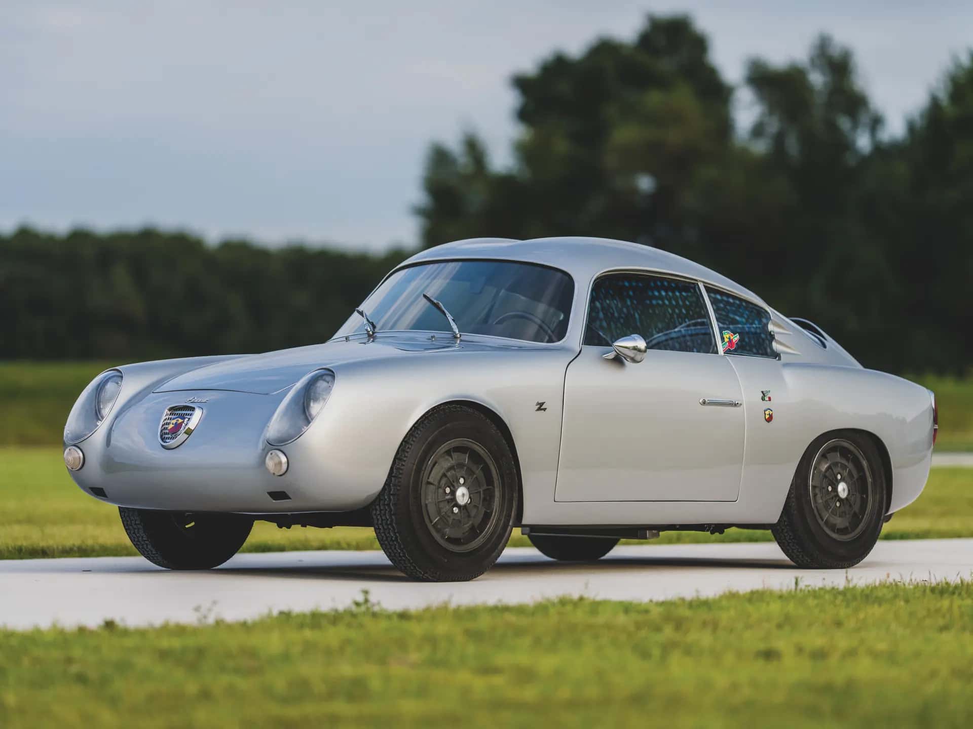 1960 Fiat -Abarth 750 GT 'Double Bubble' Zagato sold for $168,000