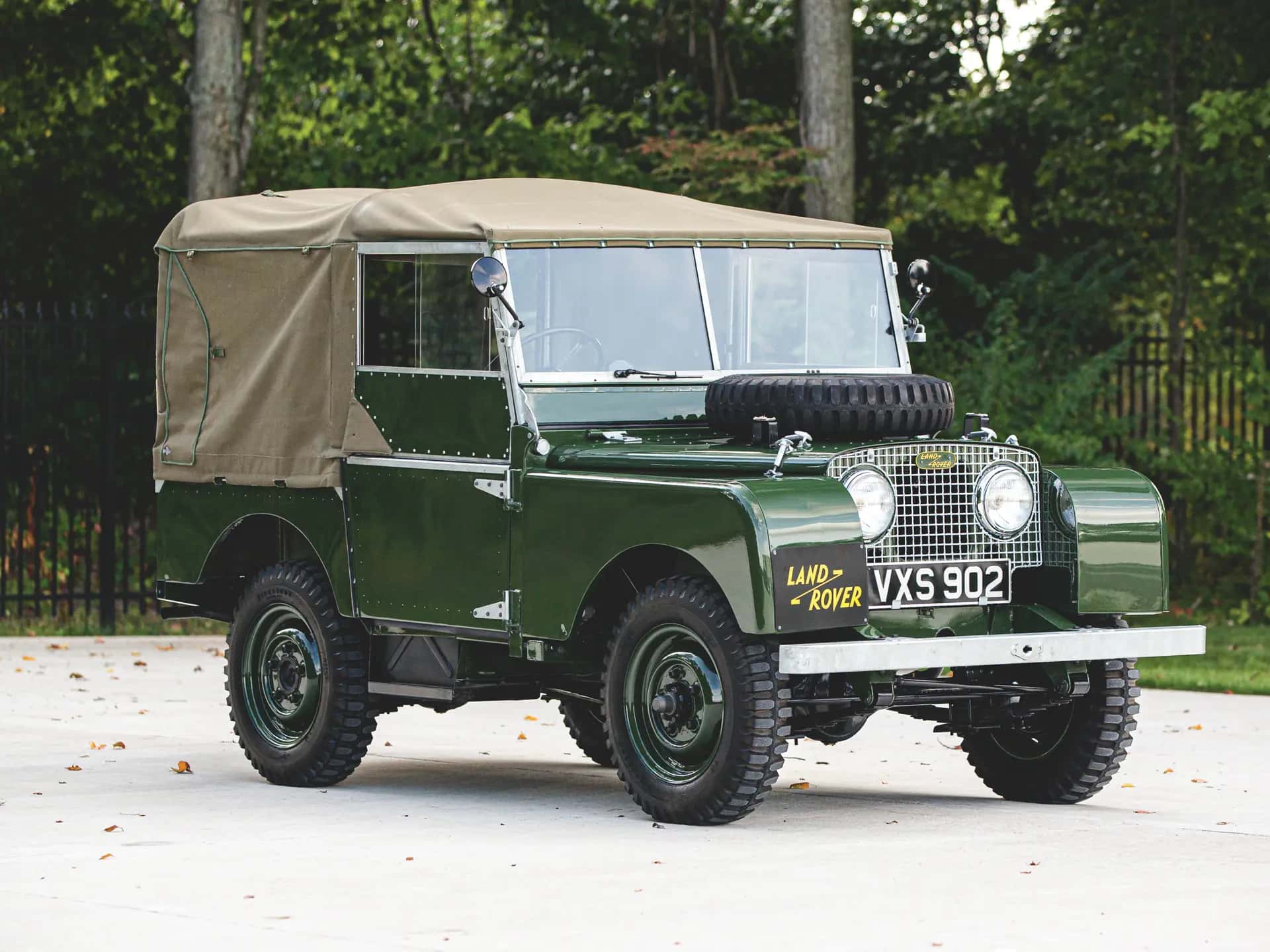 1950 Land Rover Series I SWB "Car Zero" sold for $240,800
