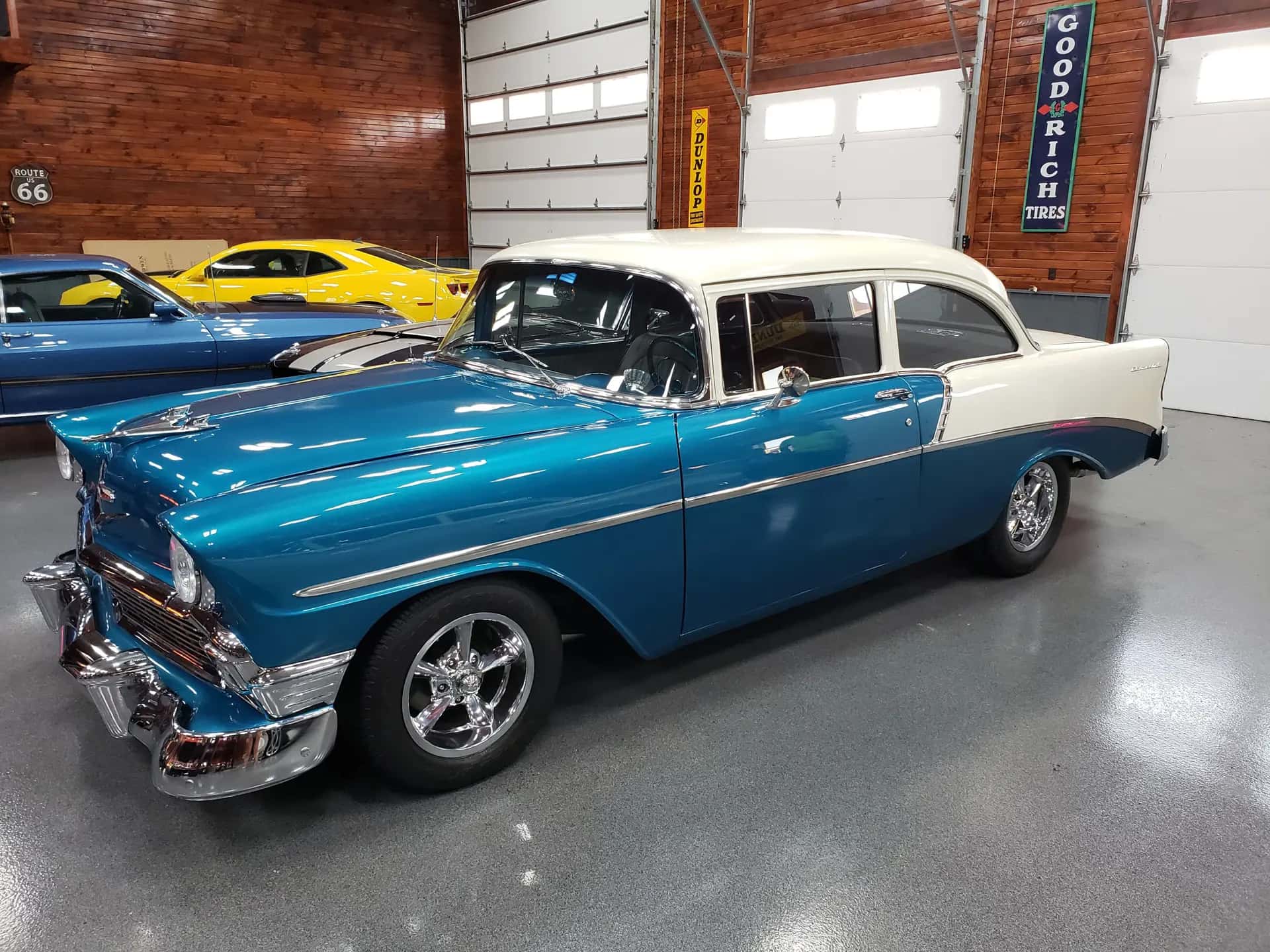 1956 Chevrolet 210 Two-Door Sedan Custom sold for $0