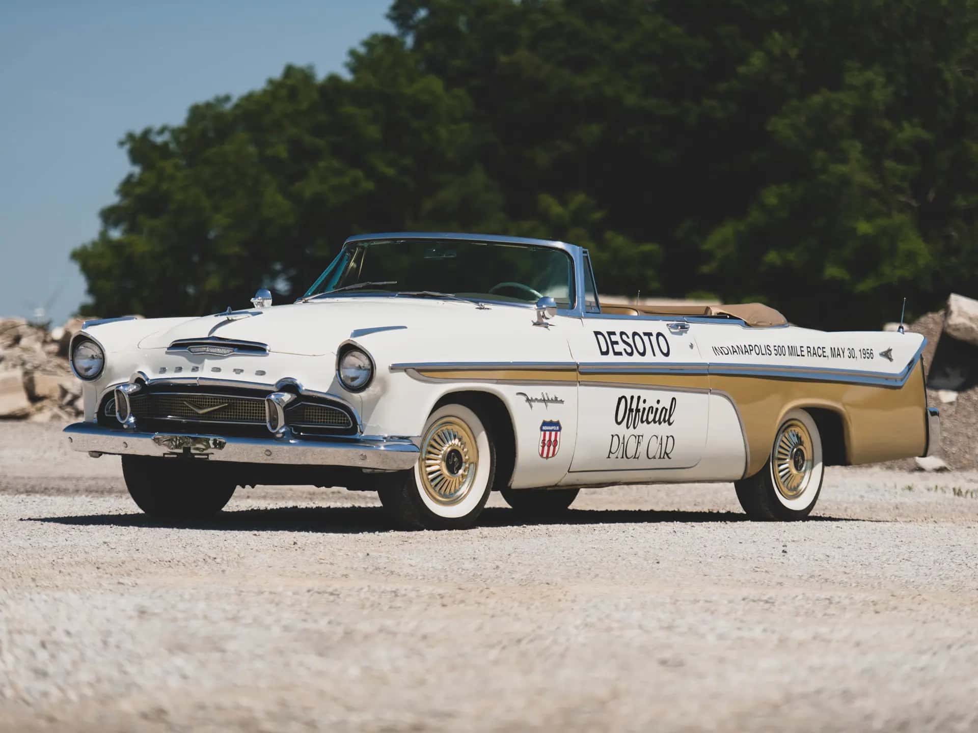 1956 DeSoto Fireflite Pacesetter Convertible sold for $0