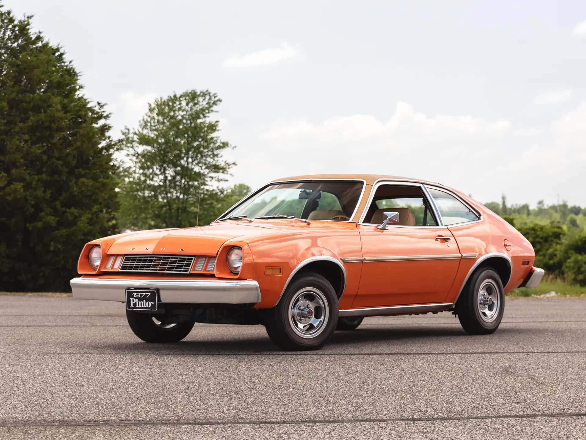 1977 Ford Pinto sold for $8,250