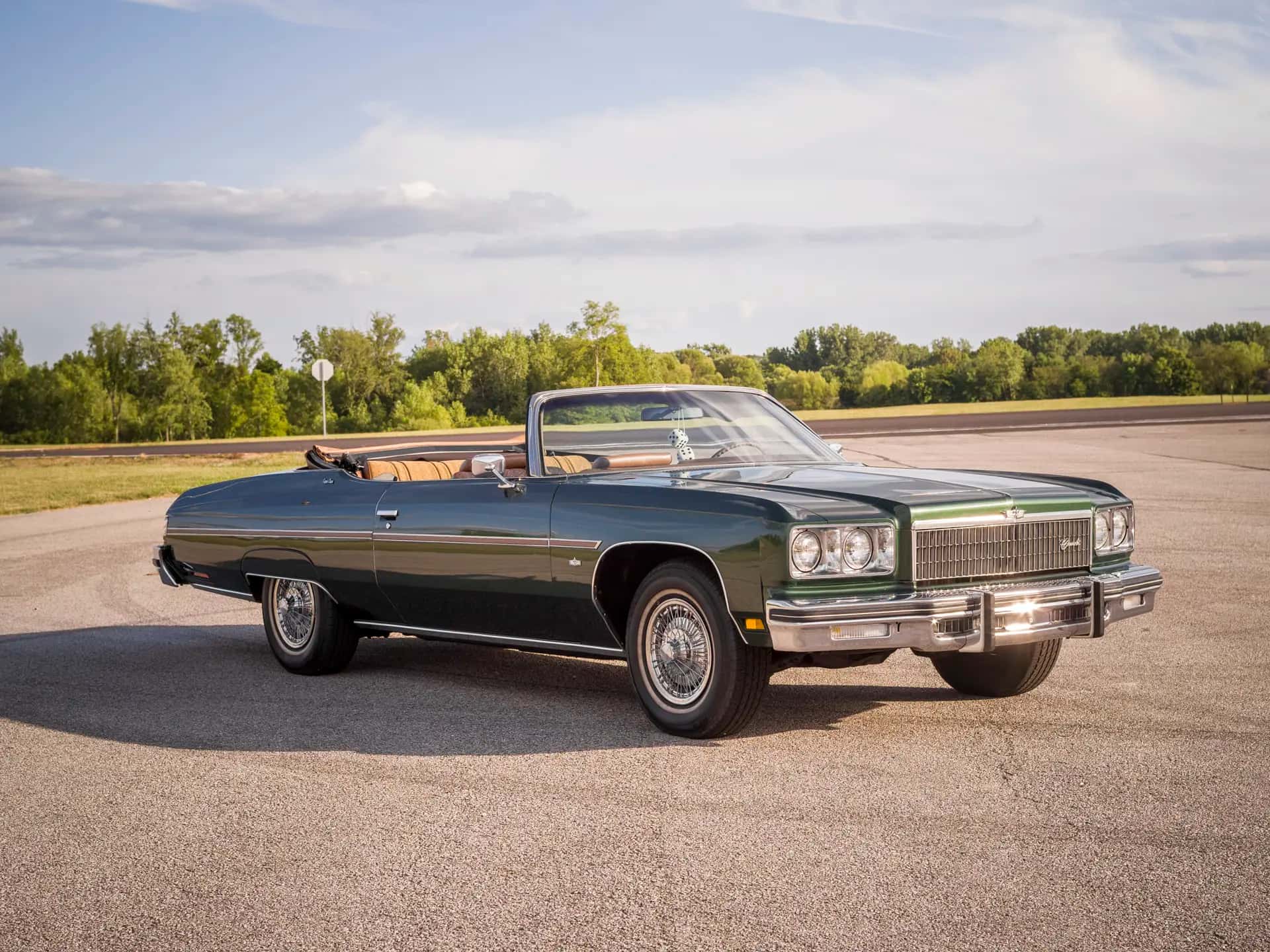 1975 Chevrolet Caprice Classic Convertible sold for $36,300