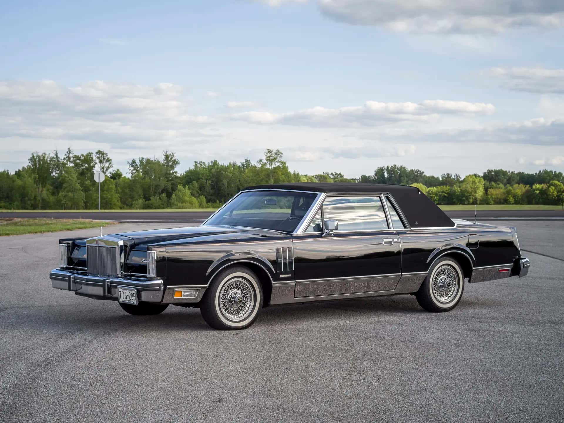1982 Lincoln Continental Mark VI Bill Blass Edition sold for $14,300