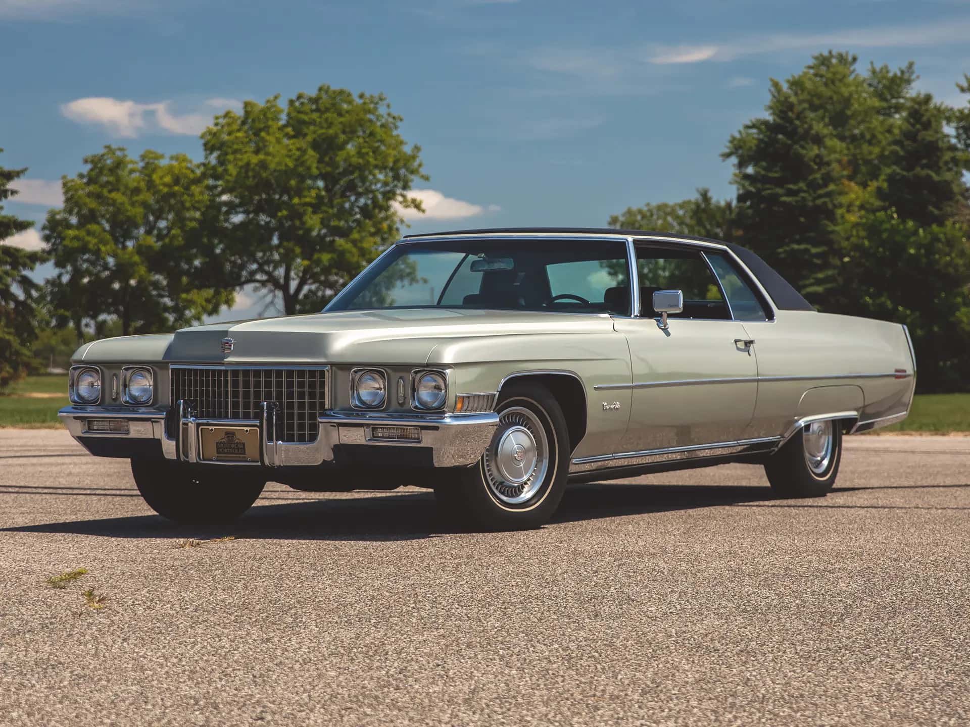 1971 Cadillac Coupe DeVille sold for $13,750