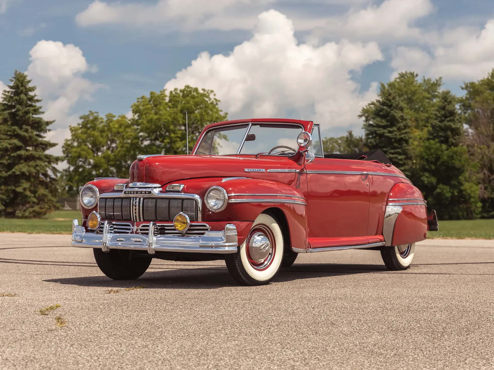 1948 Mercury Convertible sold for $29,150