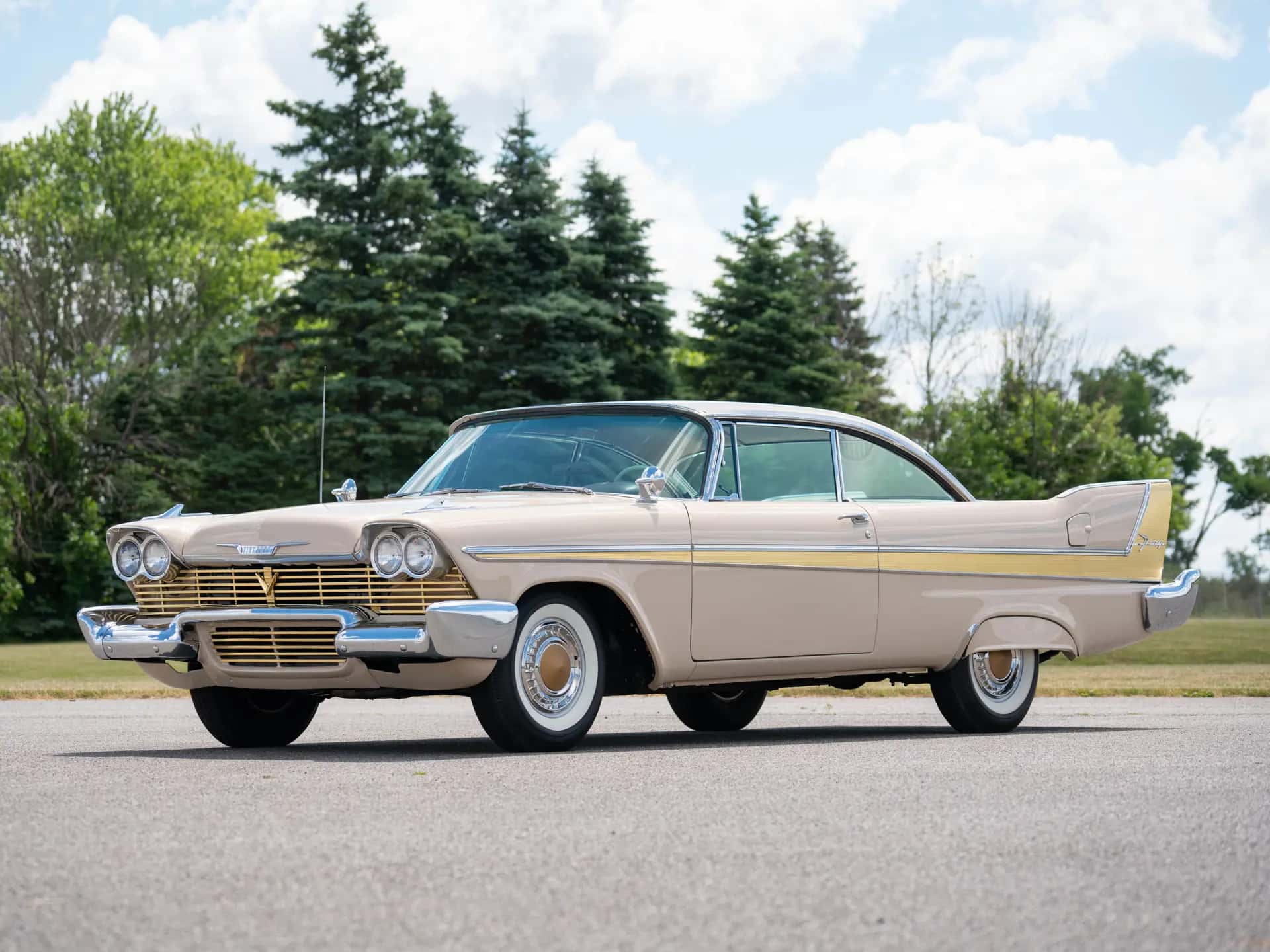1958 Plymouth Fury Coupe sold for $50,600
