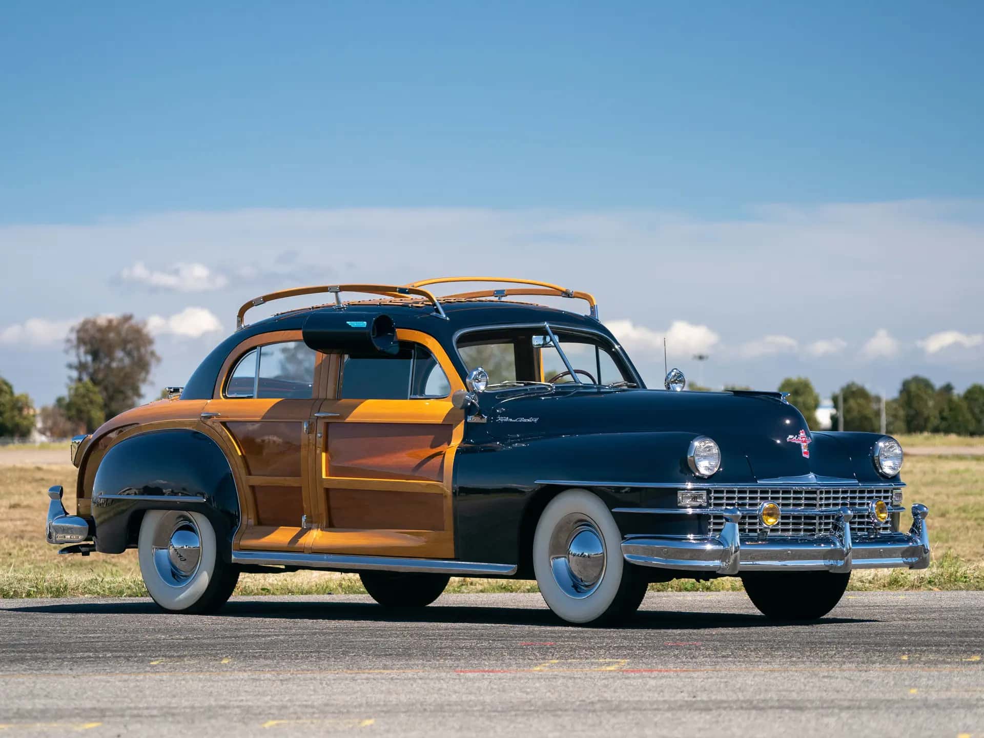 1947 Chrysler Town and Country Sedan sold for $77,000