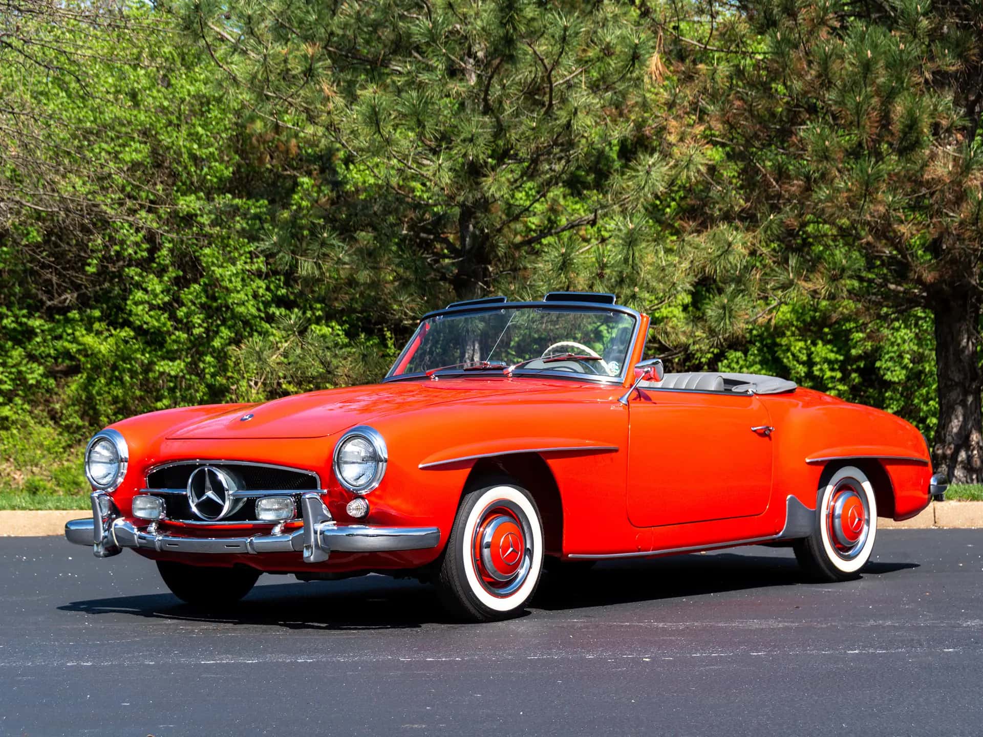 1957 Mercedes-Benz 190 SL sold for $0