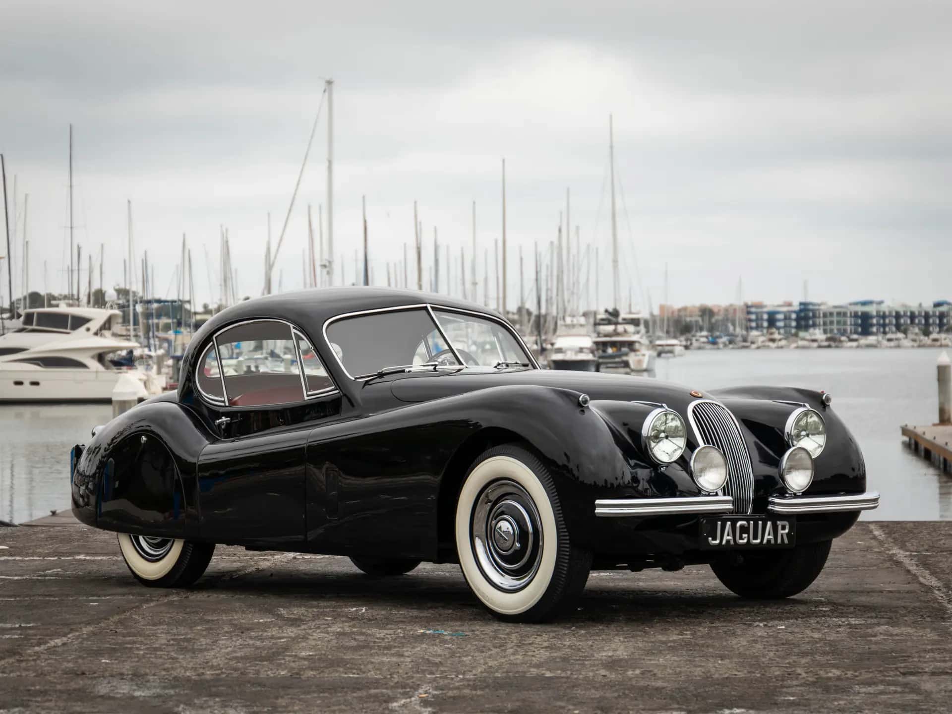 1954 Jaguar XK 120 Fixed Head Coupe sold for $0