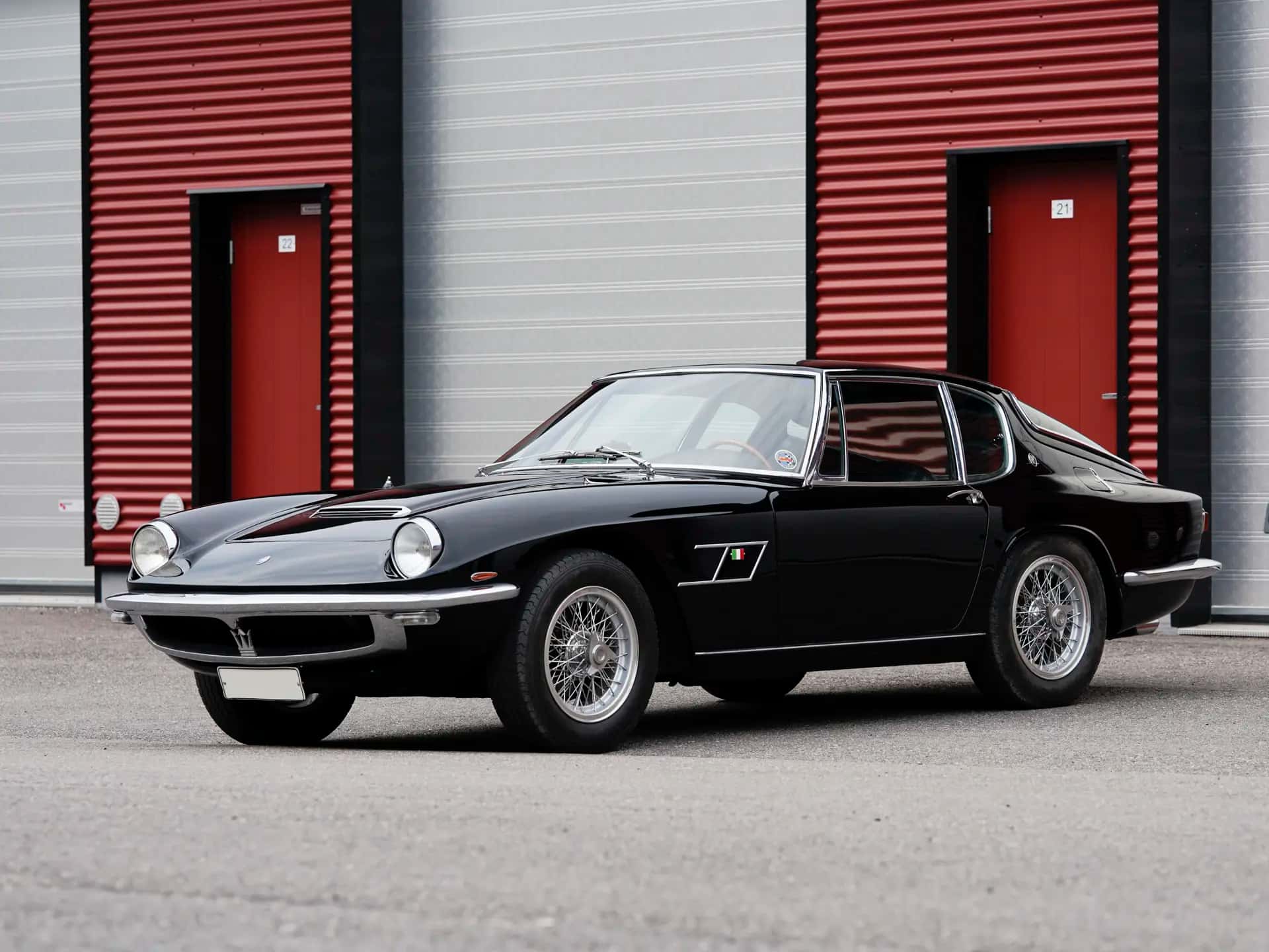 1965 Maserati Mistral 3.7 Coupé sold for €0