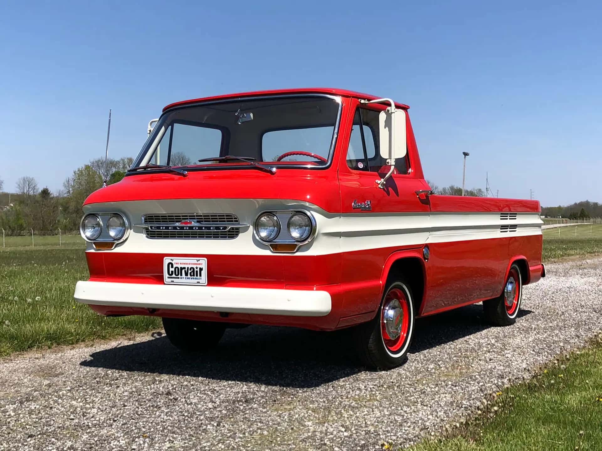 1963 Chevrolet Corvair 95 Rampside Pickup sold for $88,000