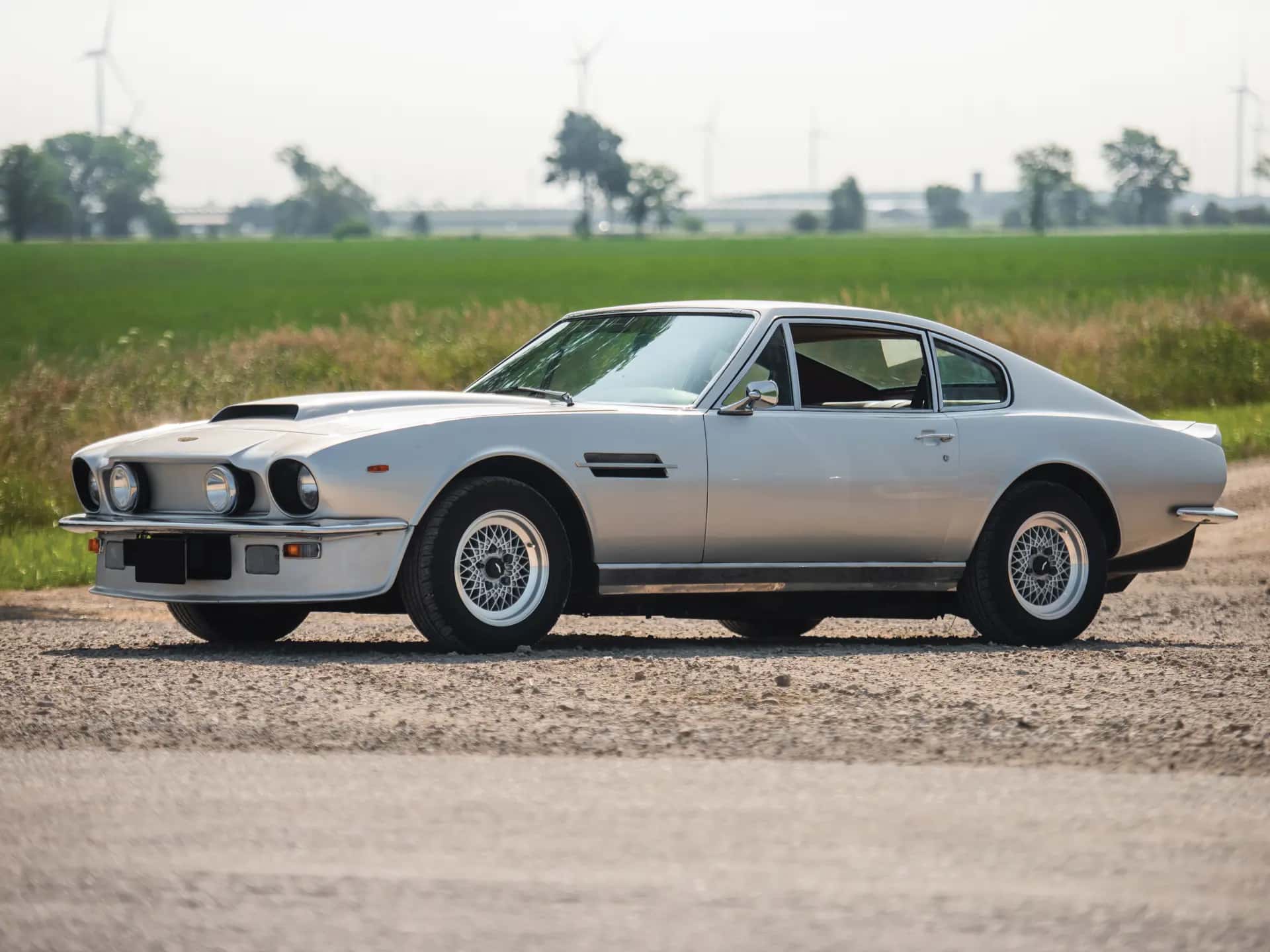 1977 Aston Martin V8 Vantage 'Bolt-On Fliptail' sold for $143,000