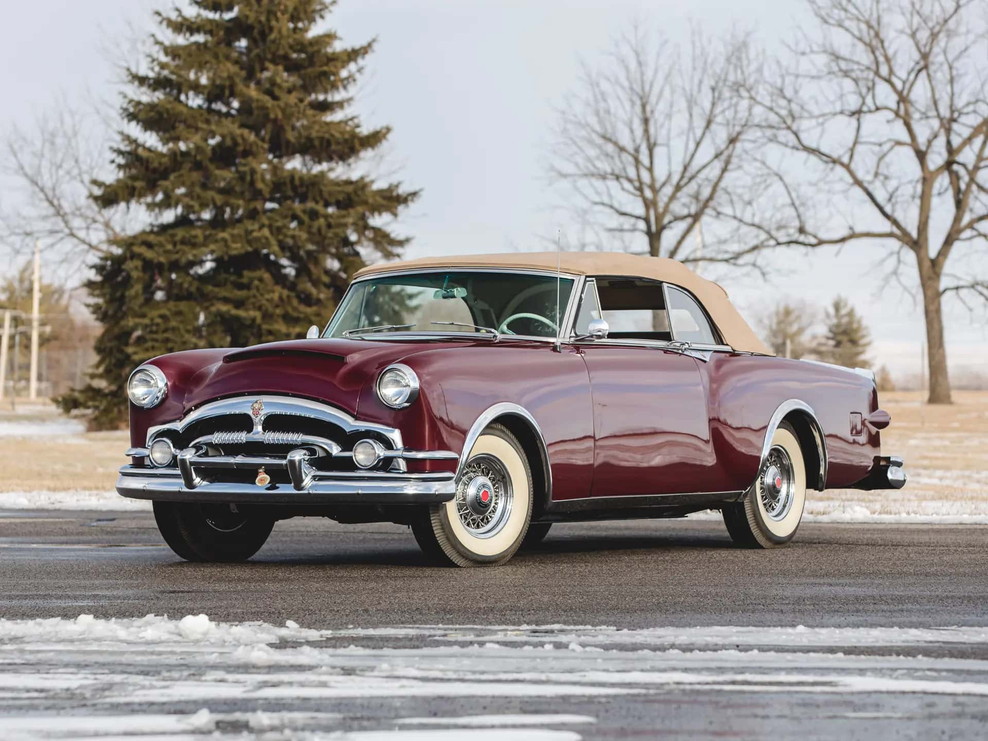 1953 Packard Caribbean sold for $0