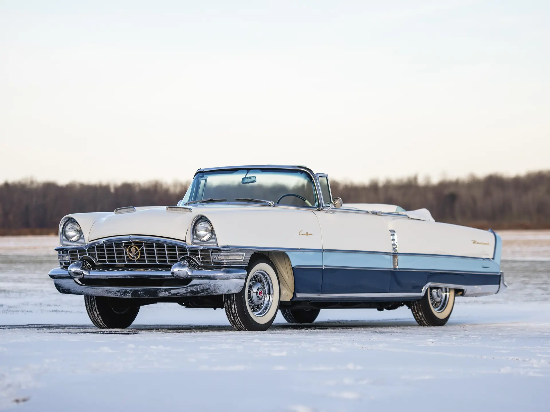 1955 Packard Caribbean sold for $78,100