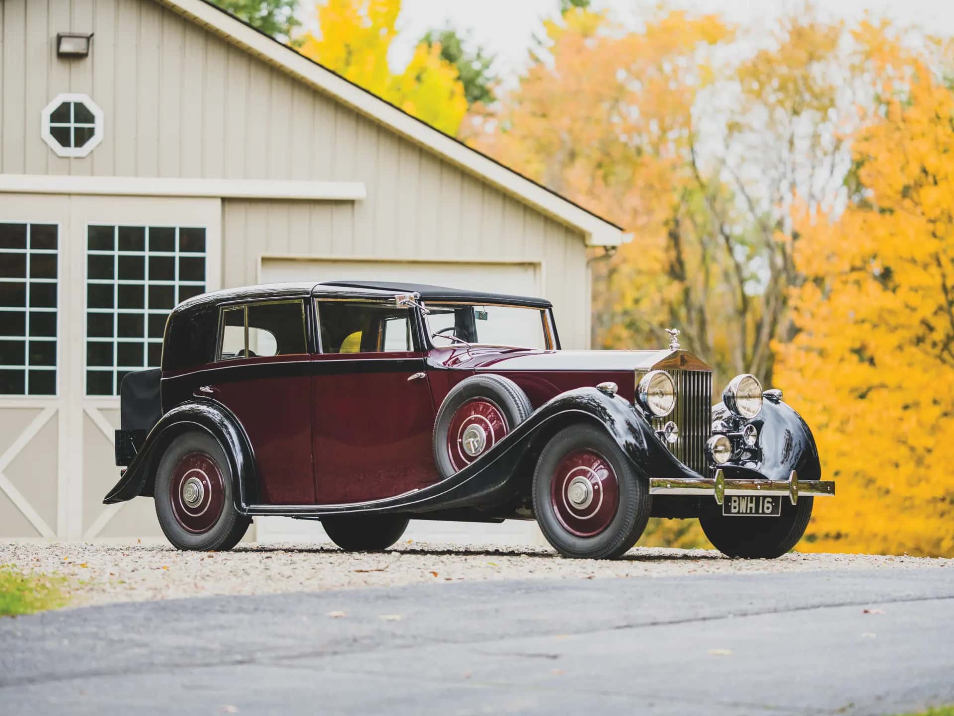 1937 Rolls-Royce 25/30 Sedanca de Ville sold for $49,280