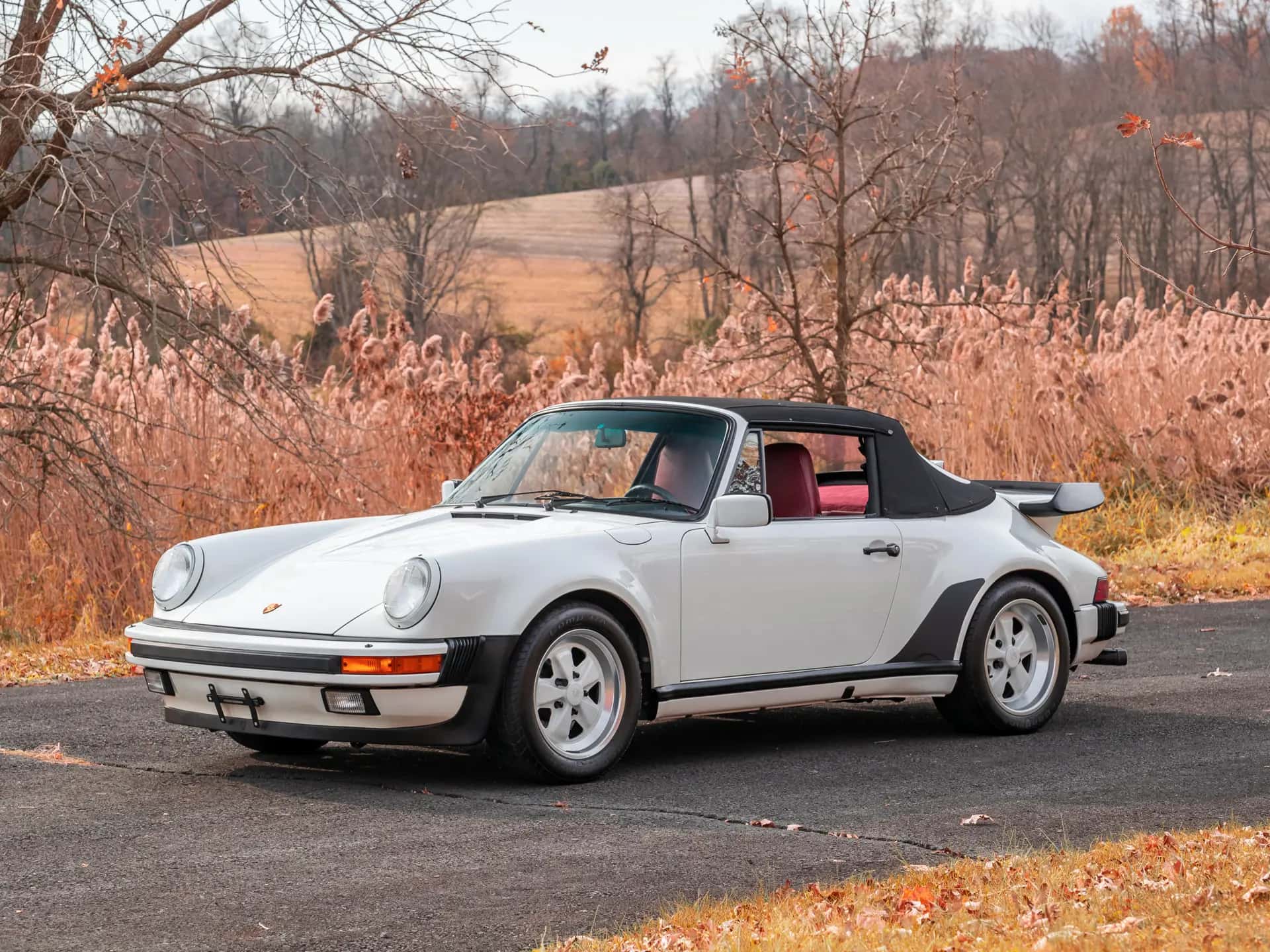 1989 Porsche 911 Turbo Cabriolet sold for $269,500