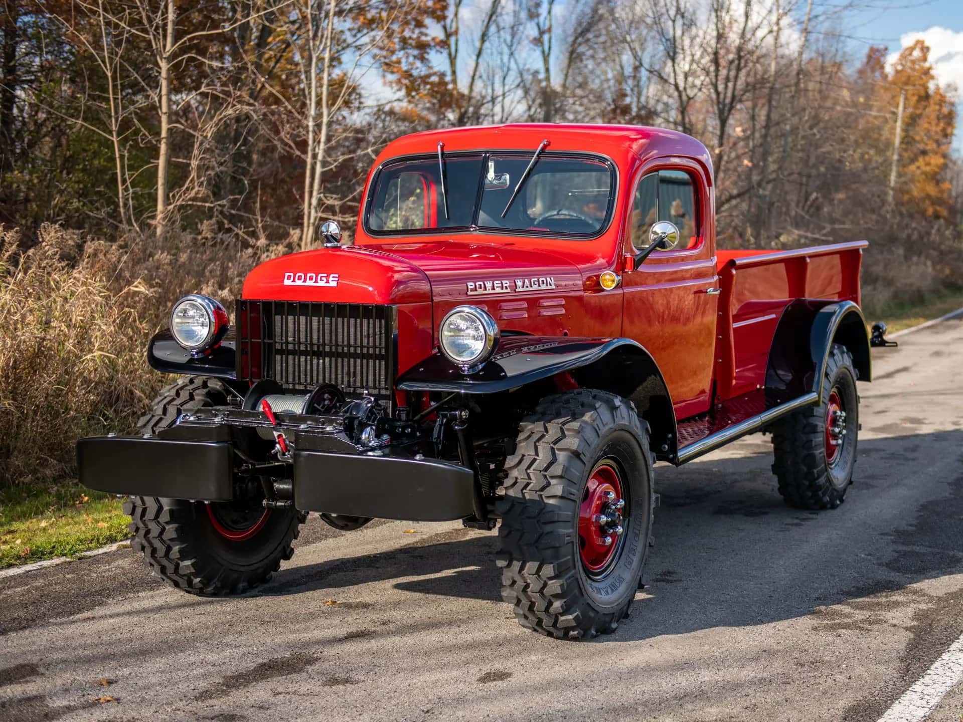 1951 Dodge Power Wagon sold for $77,000