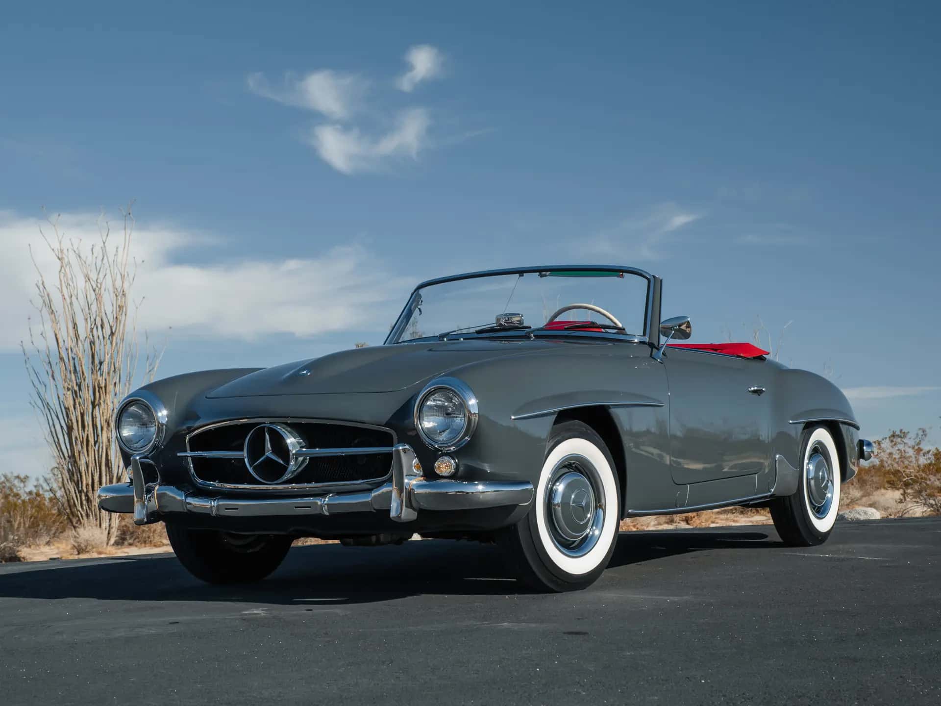 1961 Mercedes-Benz 190 SL sold for $0