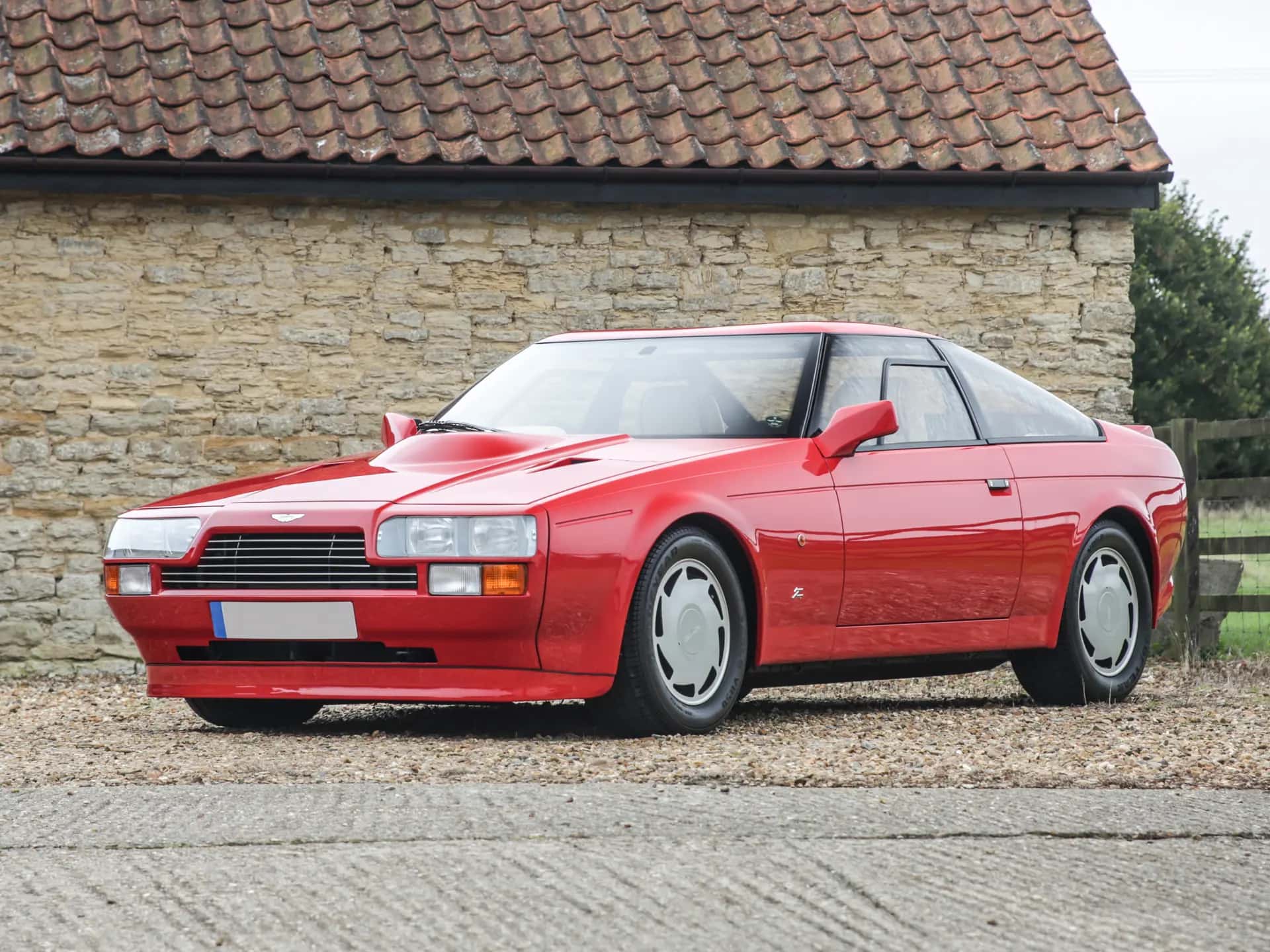 1987 Aston Martin V8 Vantage Zagato sold for £0