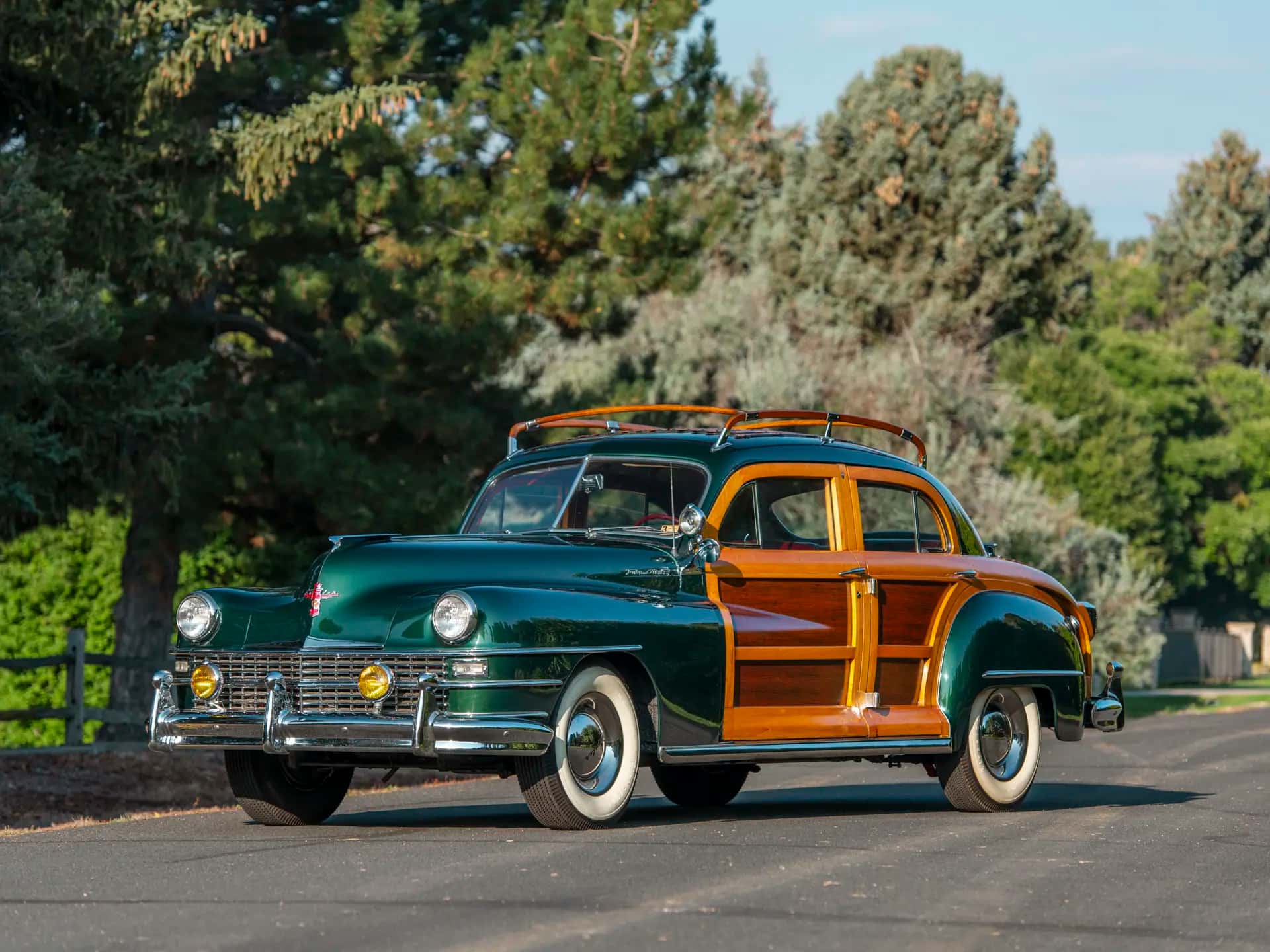 1948 Chrysler Town and Country Sedan sold for $55,000