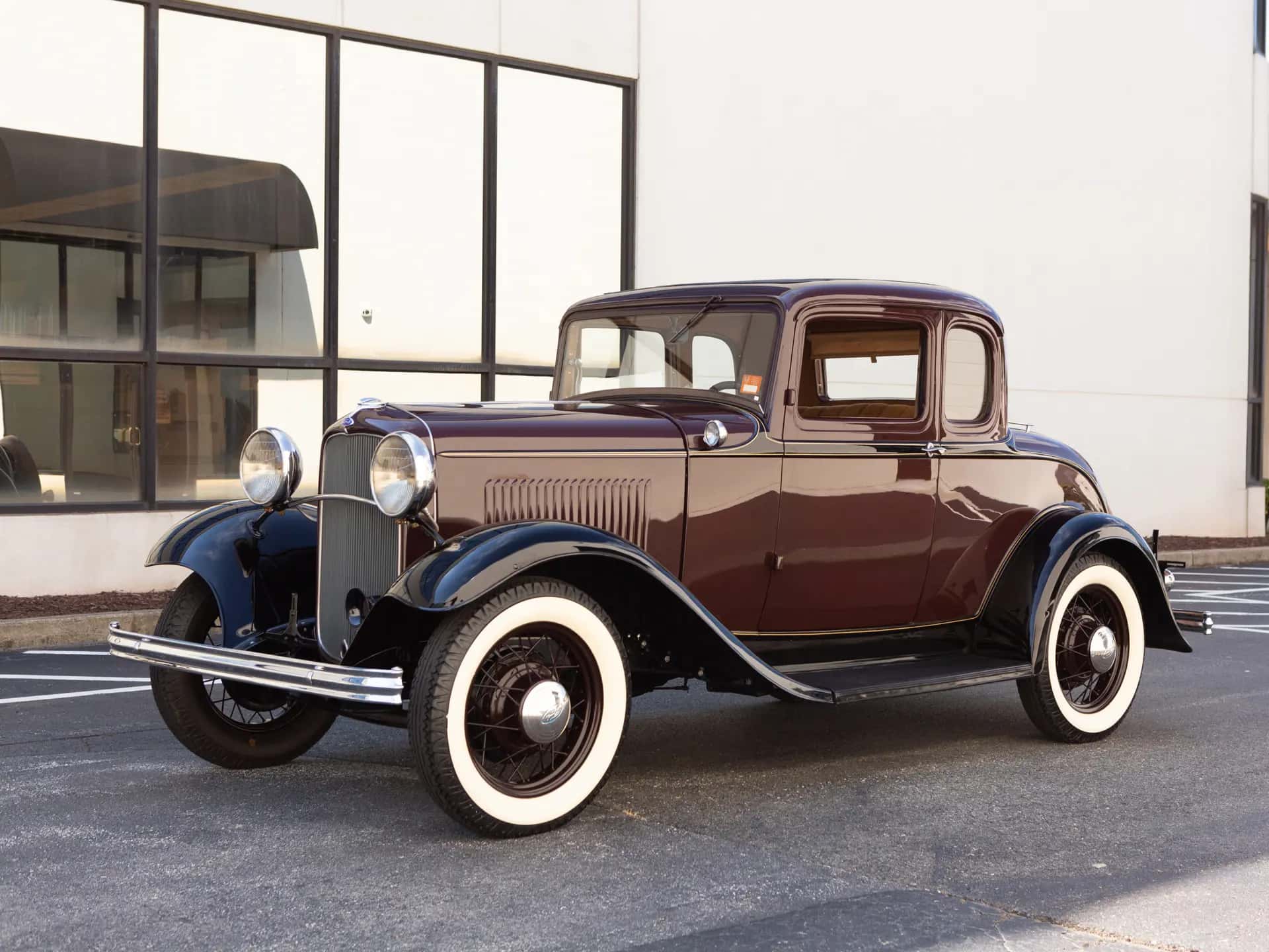 1932 Ford Model B DeLuxe Five-Window Coupe sold for $35,750