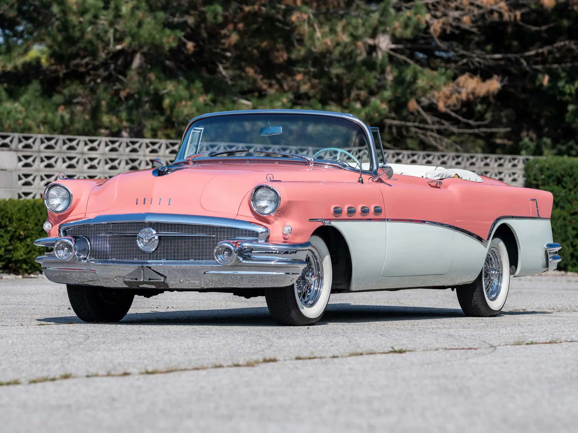 1956 Buick Roadmaster Convertible sold for $61,600