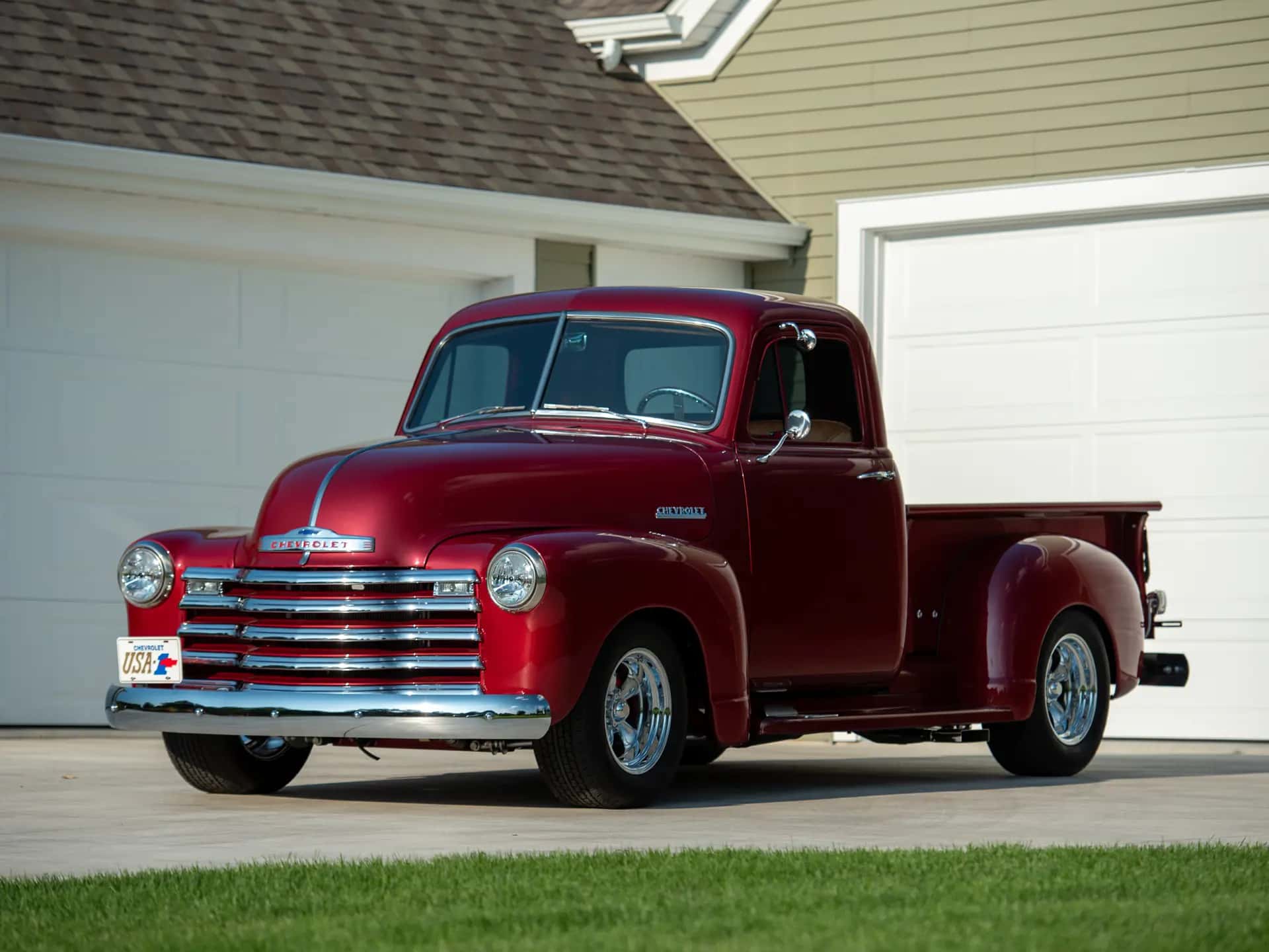 1953 Chevrolet 3100 Five-Window Pickup Custom sold for $51,700