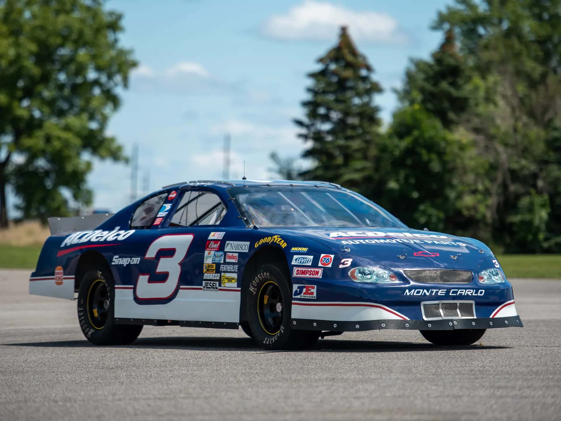 1998 Chevrolet NASCAR Monte Carlo sold for $19,250