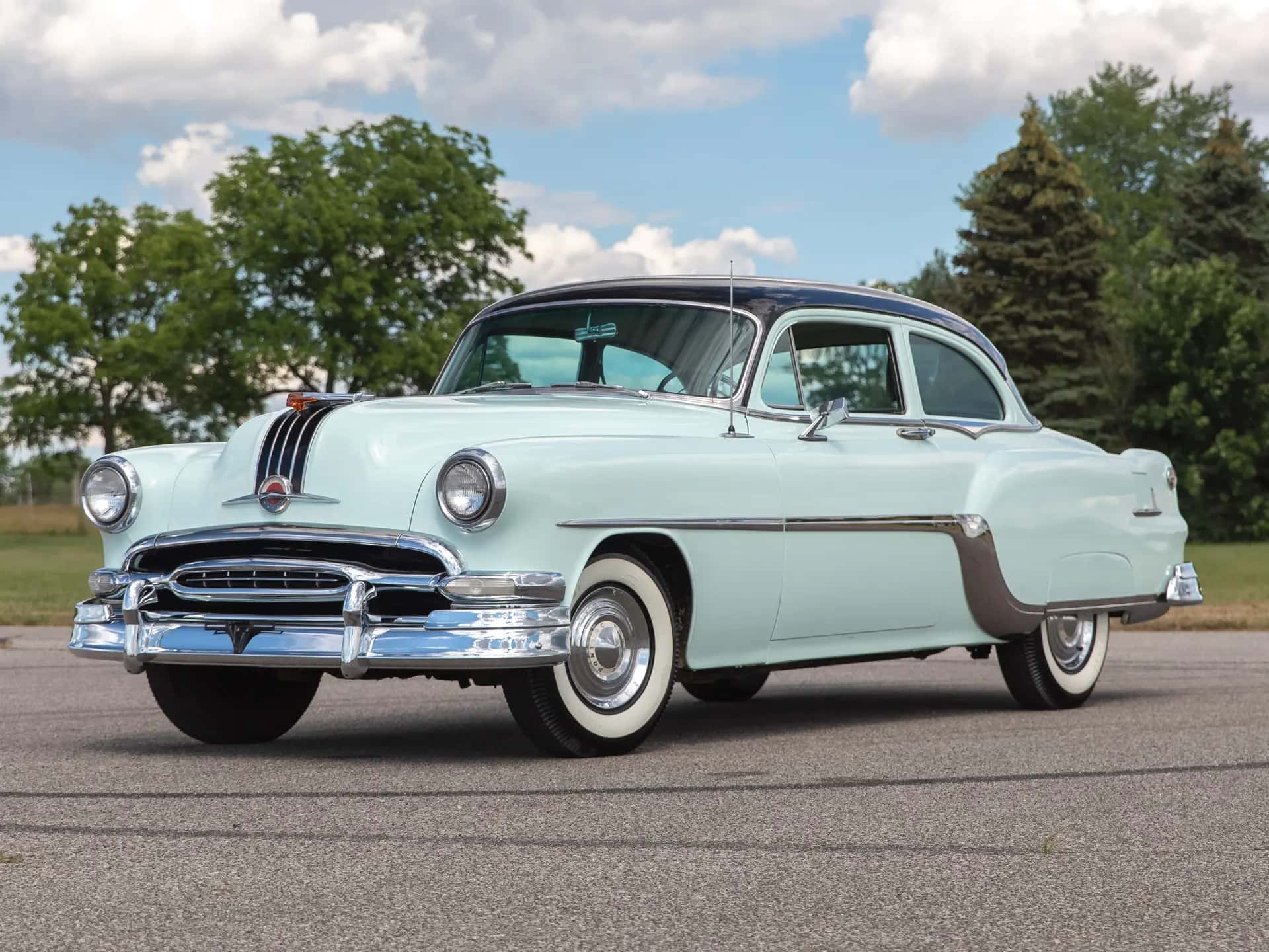 1954 Pontiac Chieftain Deluxe Six Two-Door Sedan sold for $21,450