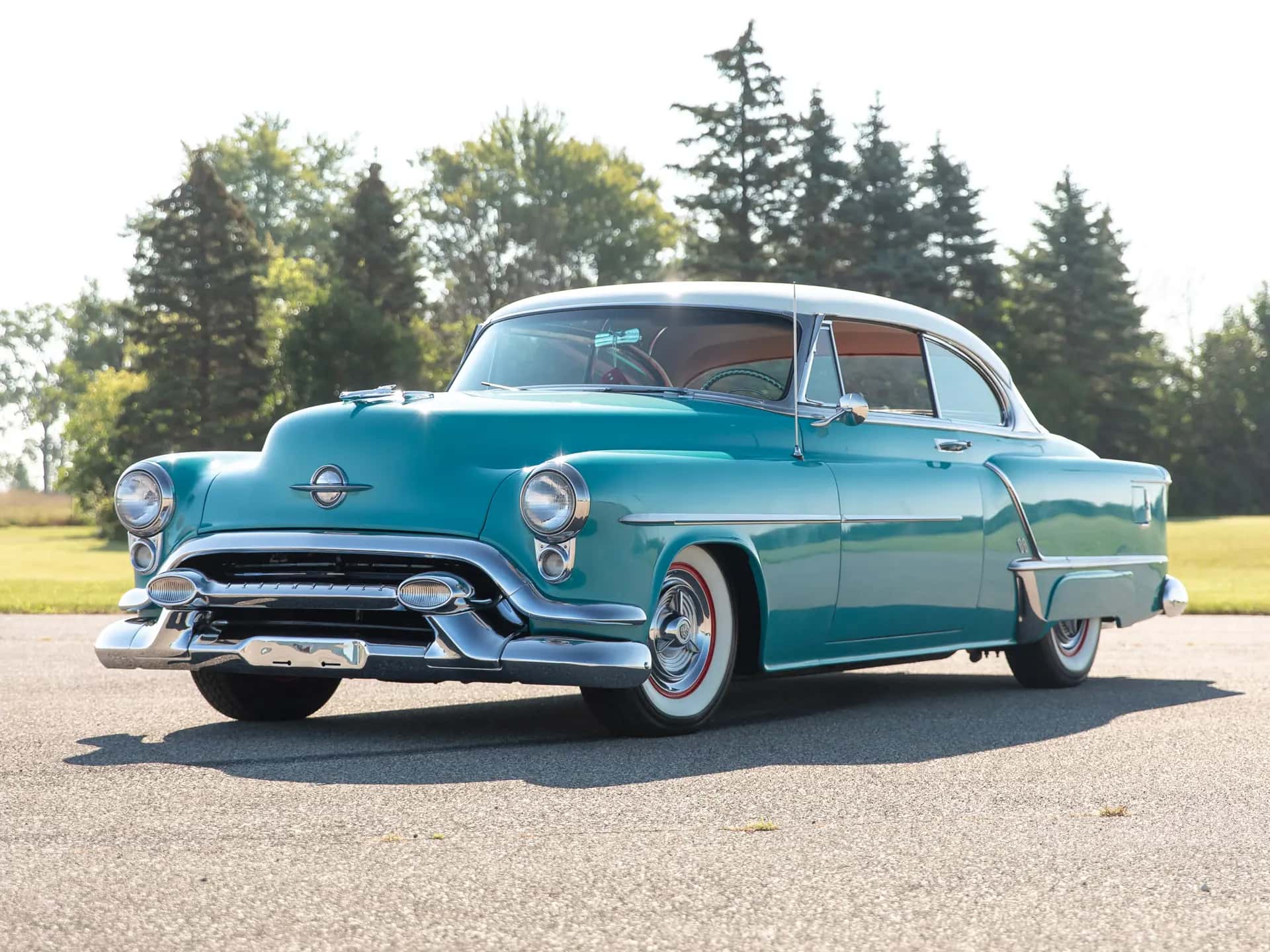 1953 Oldsmobile Super 88 Holiday Hardtop Coupe Custom sold for $28,600
