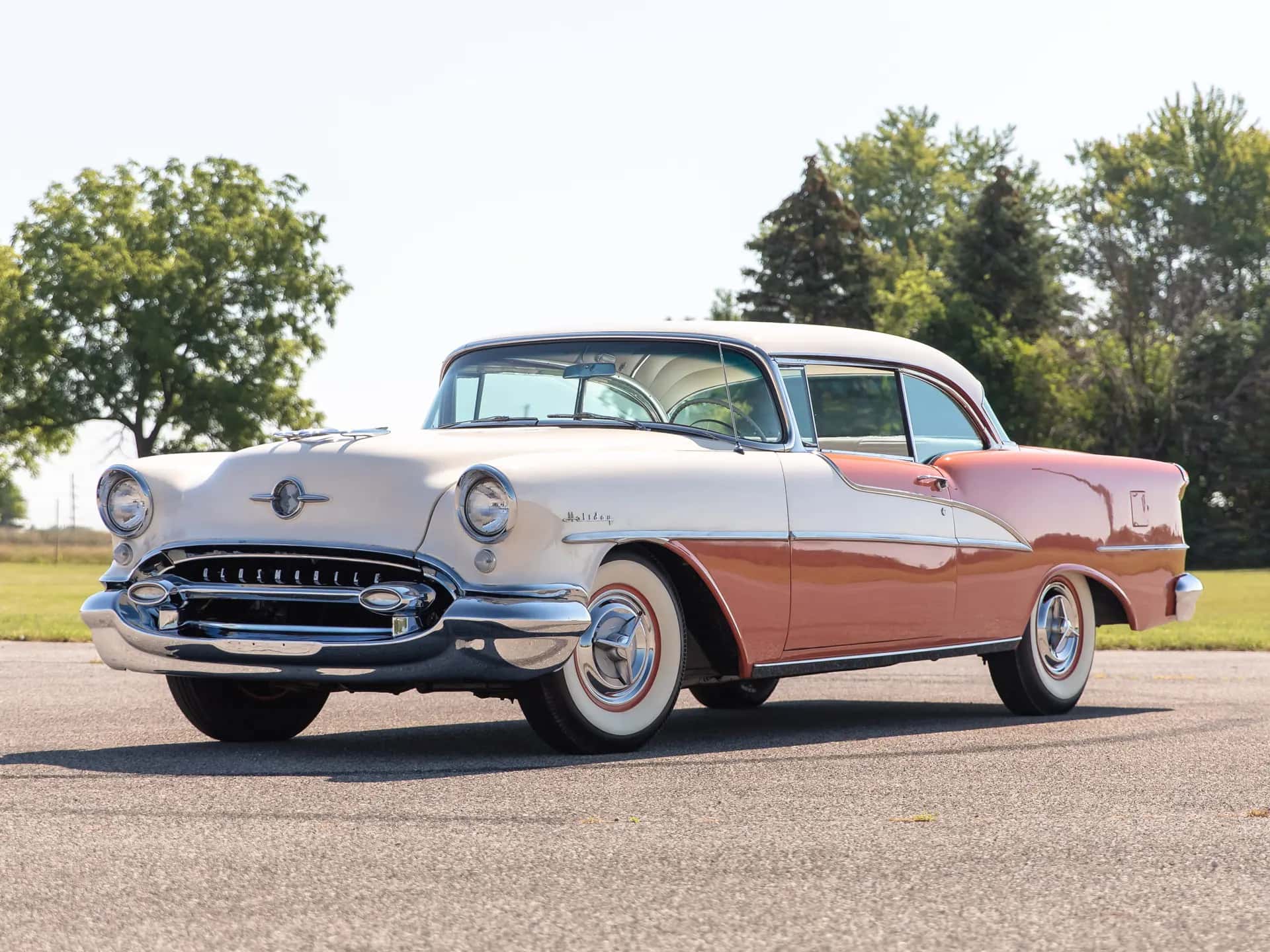 1955 Oldsmobile Ninety-Eight Holiday Coupe sold for $20,350