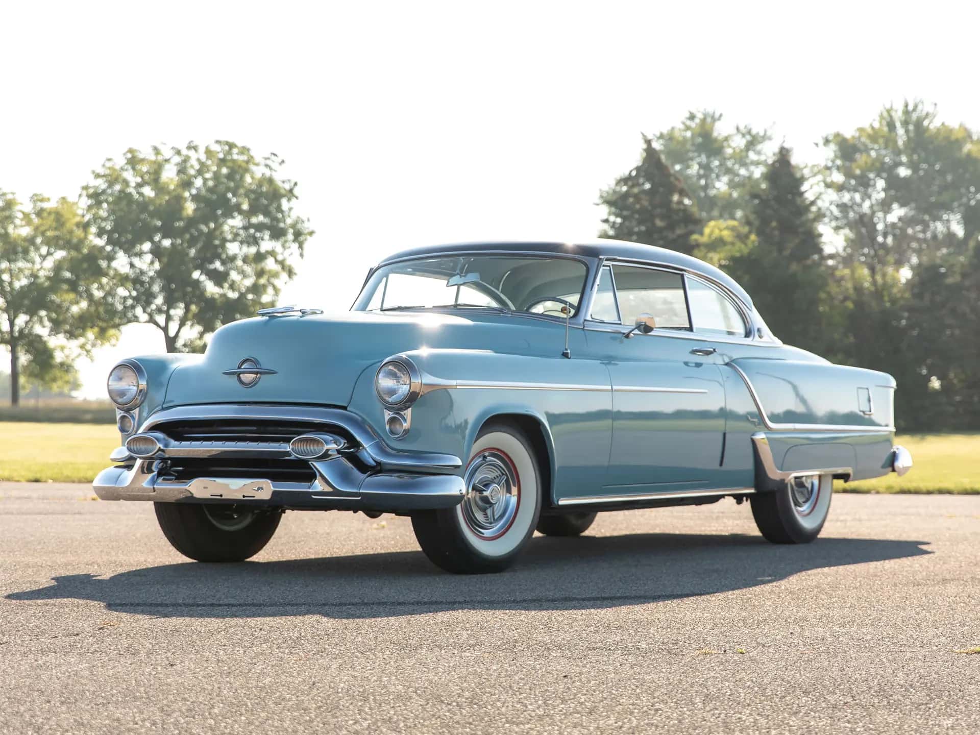1953 Oldsmobile Ninety-Eight Holiday Hardtop Coupe sold for $21,450