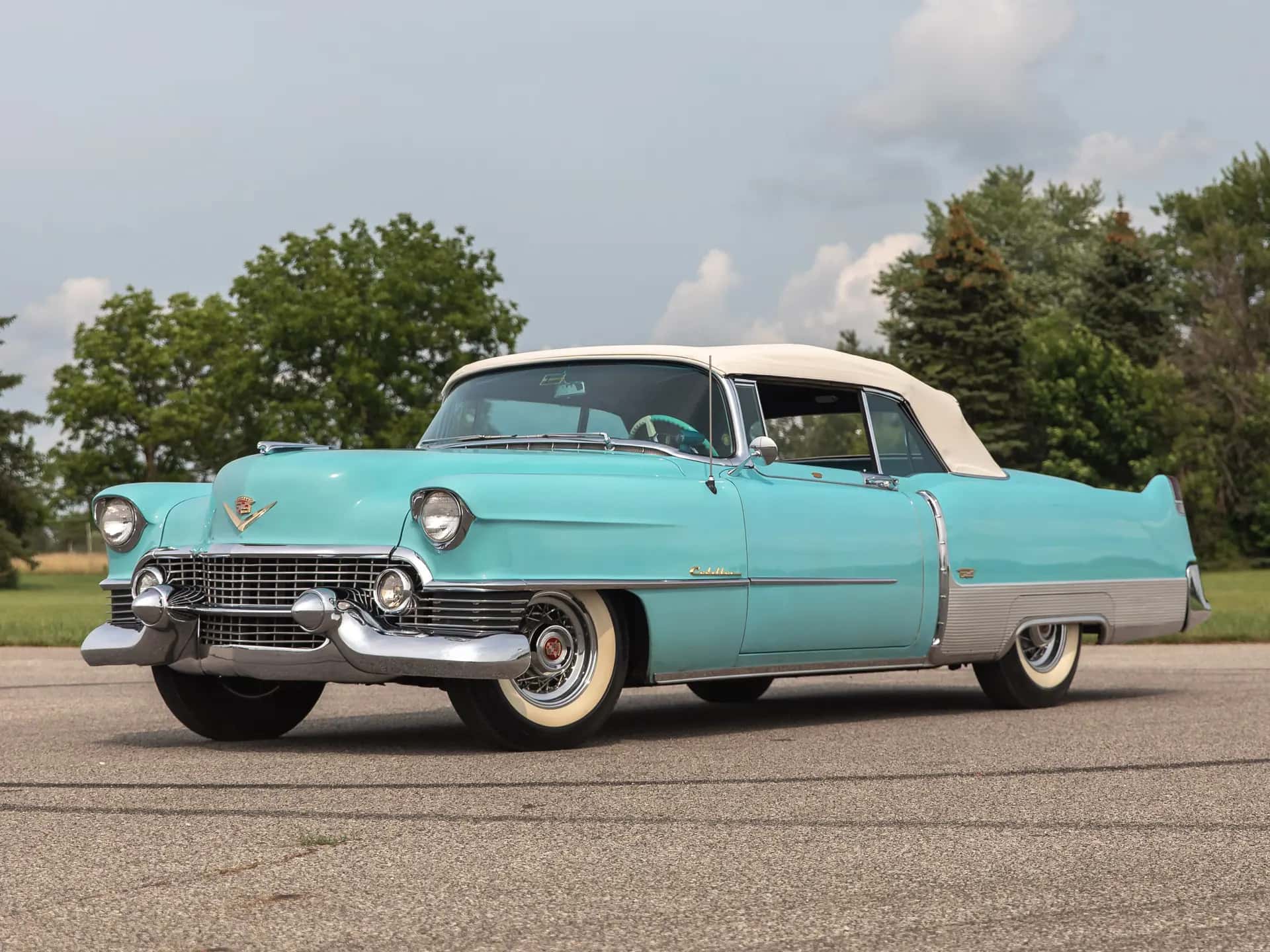 1954 Cadillac Eldorado Convertible sold for $66,000