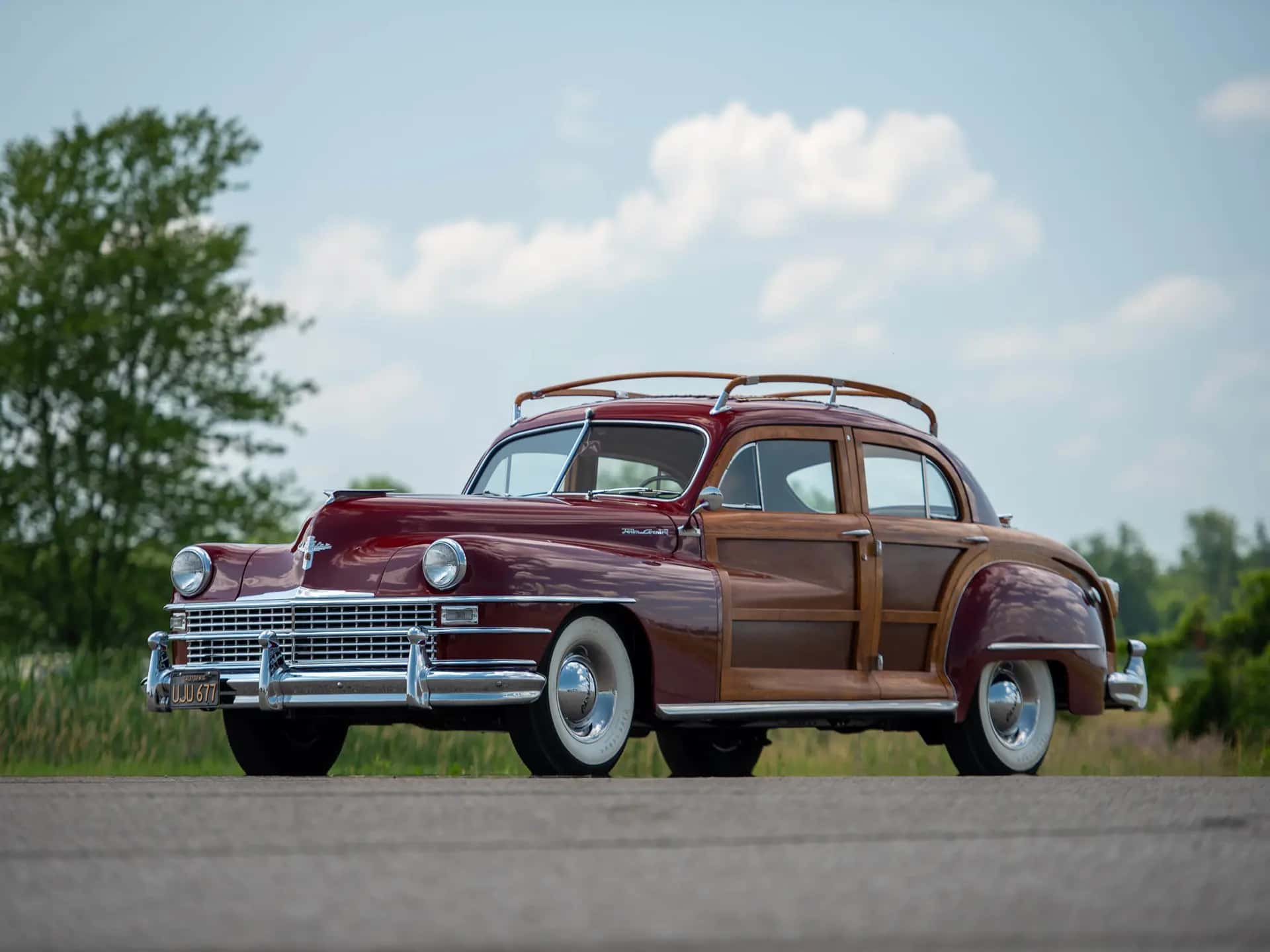 1948 Chrysler Town and Country Sedan sold for $62,700