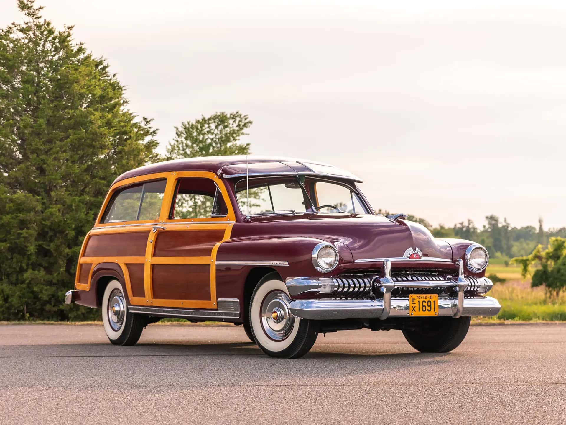 1951 Mercury Station Wagon sold for $62,700