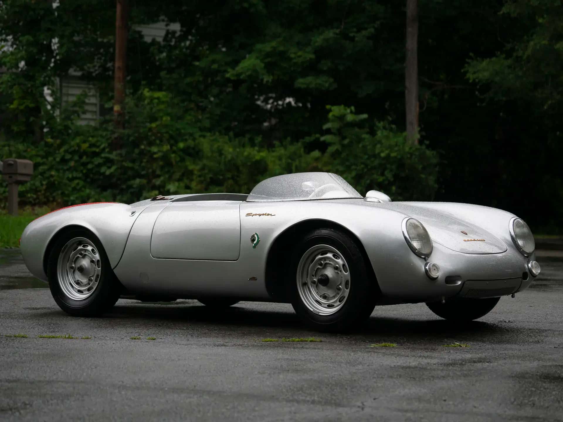 1955 Porsche 550 Spyder sold for $0