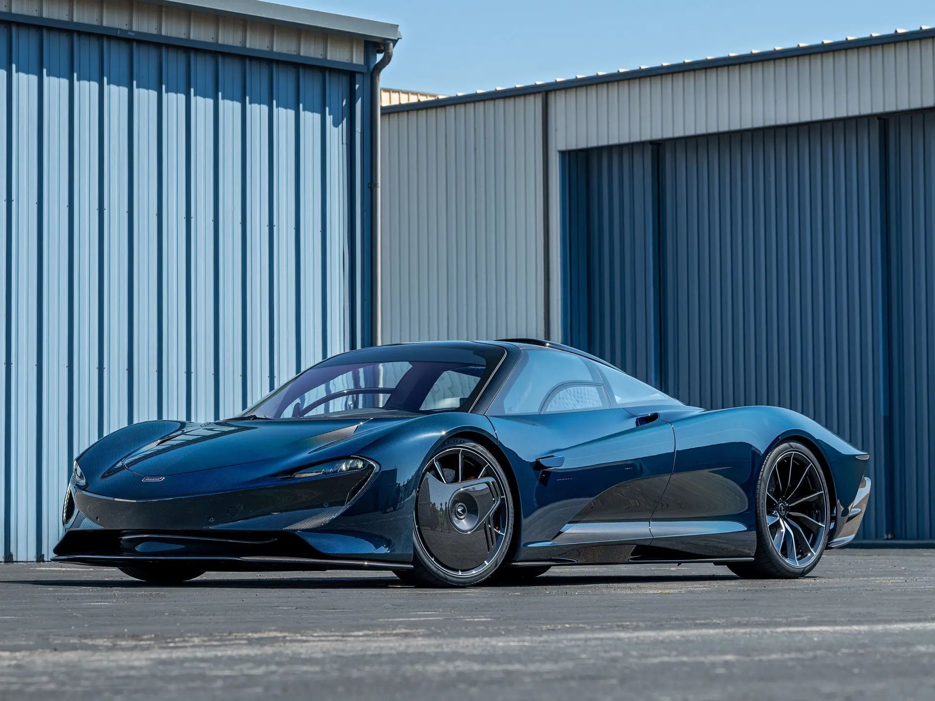 2020 McLaren Speedtail sold for $3,140,000