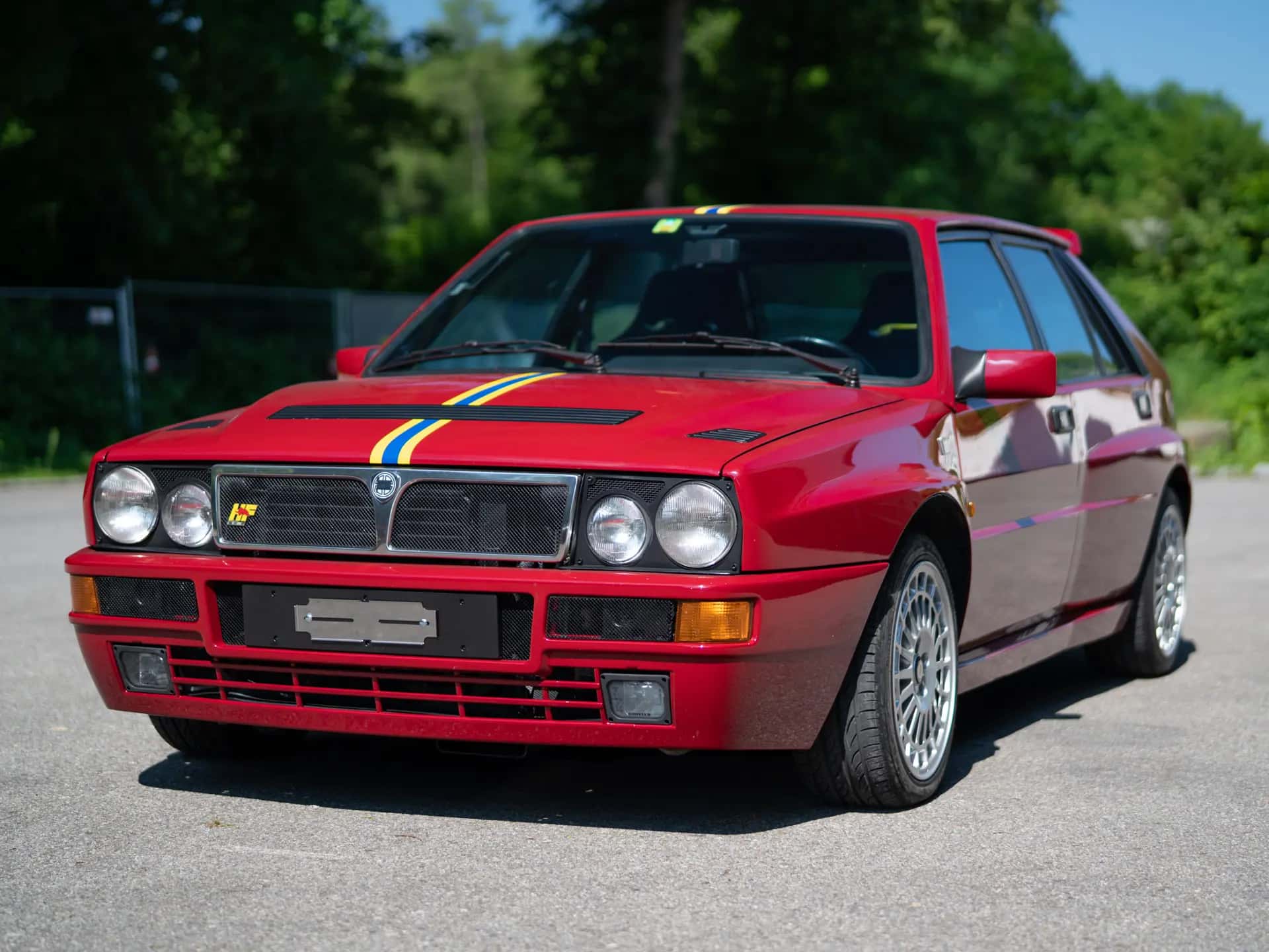 1995 Lancia Delta HF Integrale Evoluzione II 'Edizione Finale' sold for $110,000