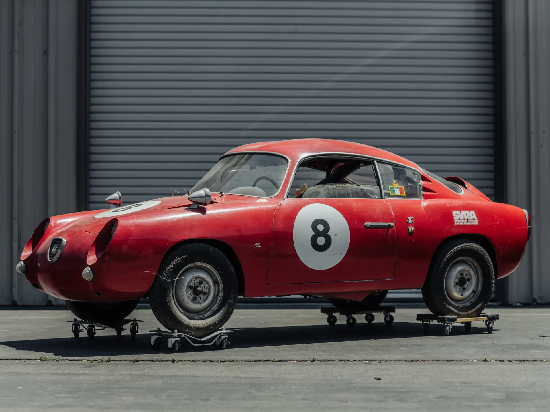 1959 Fiat -Abarth 750 GT 'Double Bubble' Zagato sold for $51,700
