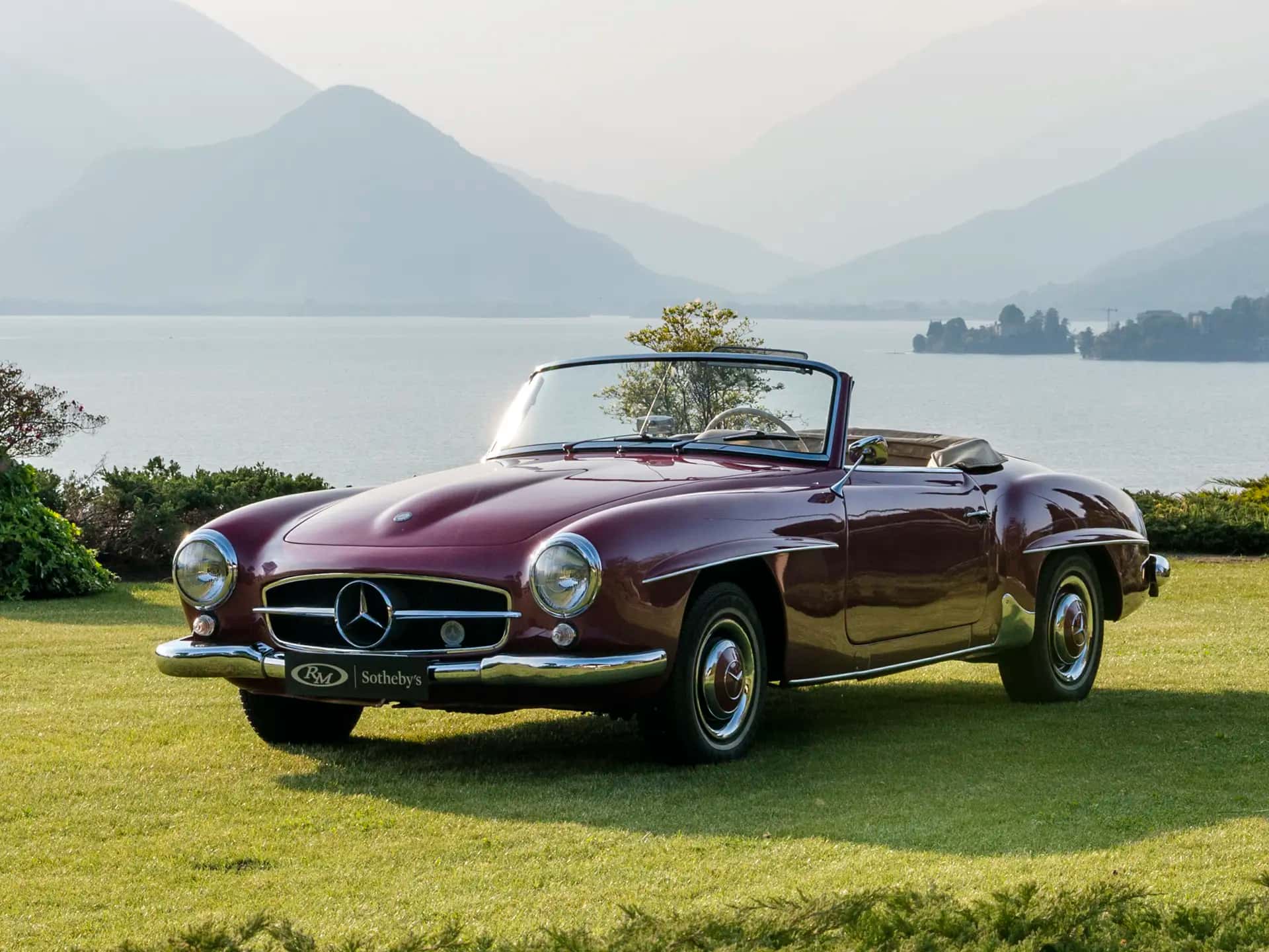 1957 Mercedes-Benz 190 SL sold for €0