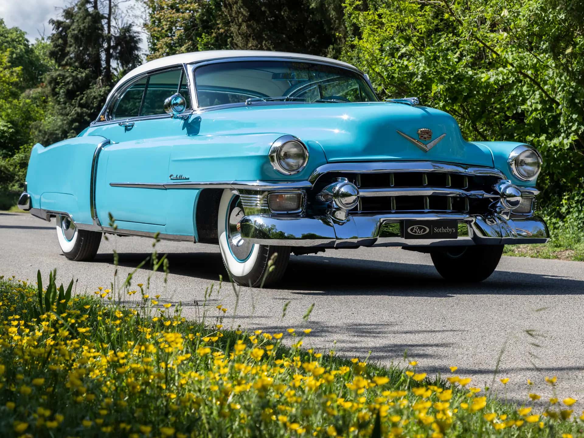 1953 Cadillac Series 62 Coupe DeVille sold for €0