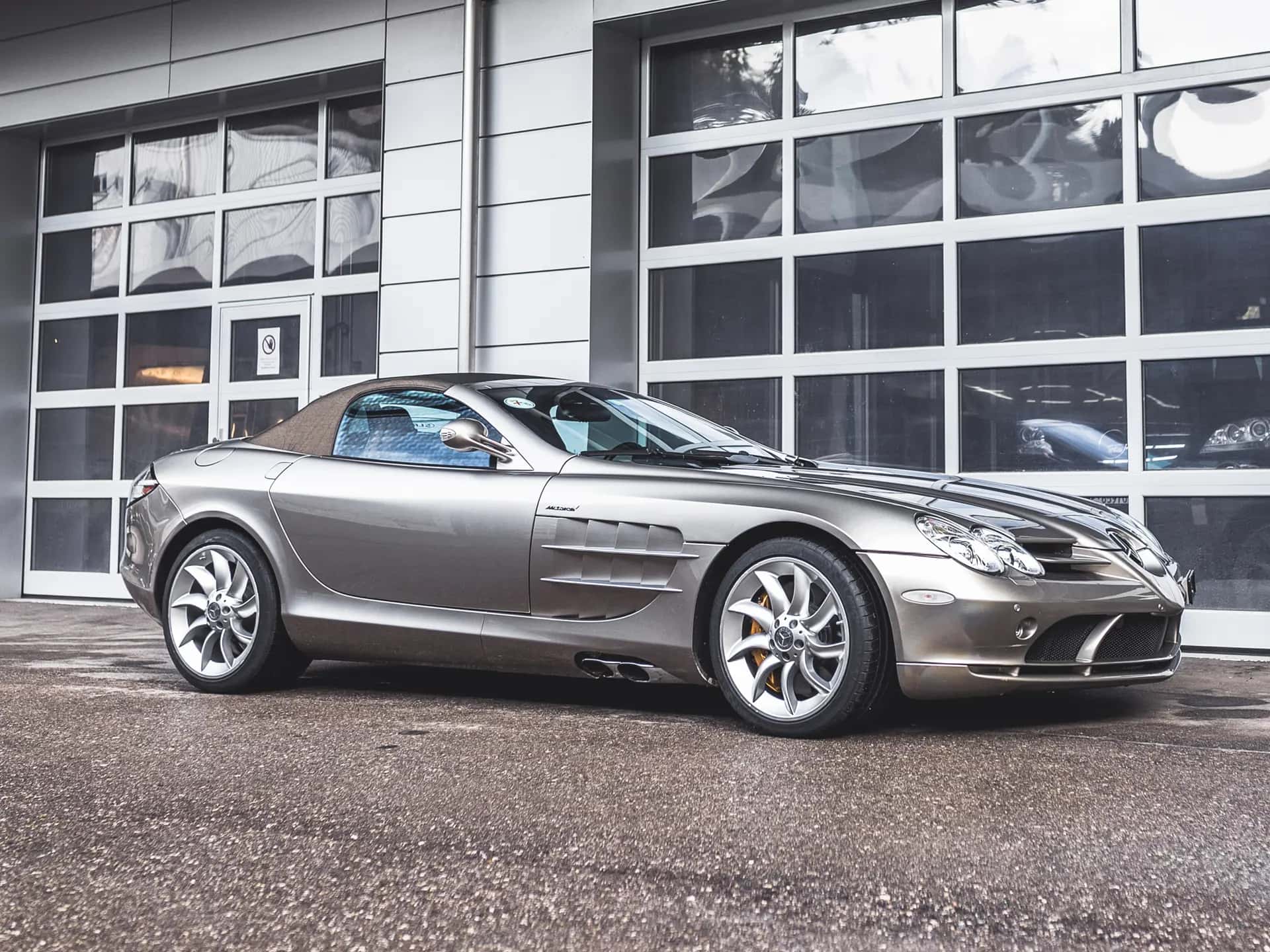 2008 Mercedes-Benz SLR McLaren Roadster sold for $0