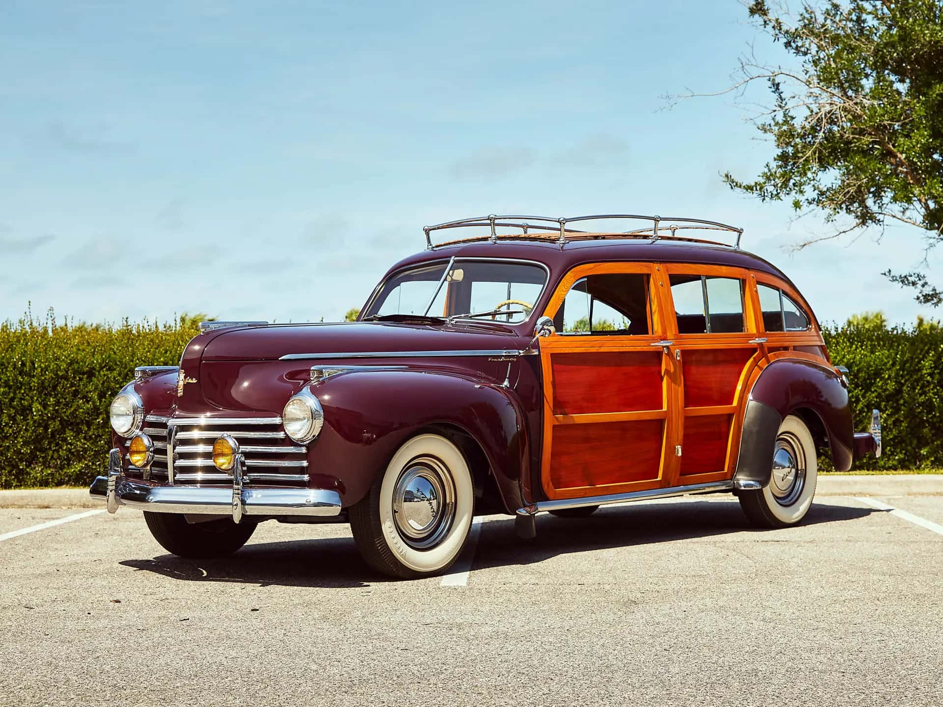 1941 Chrysler Town and Country Nine-Passenger 'Barrelback' sold for $0