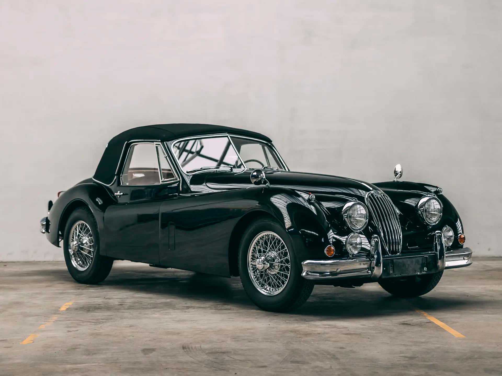 1956 Jaguar XK 140 MC Drophead Coupe sold for €115,500
