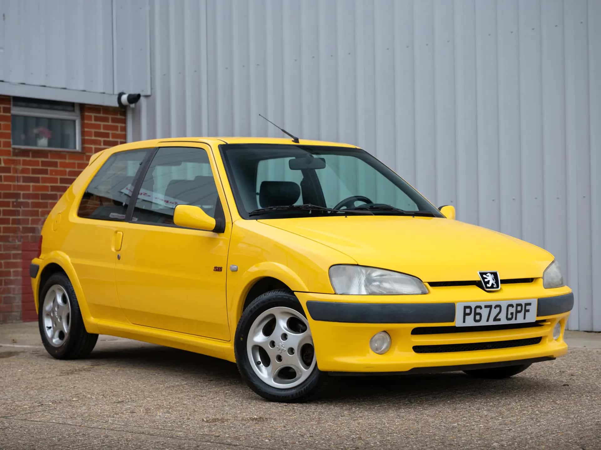 1999 Peugeot 106 GTI 'S16' sold for £4,180