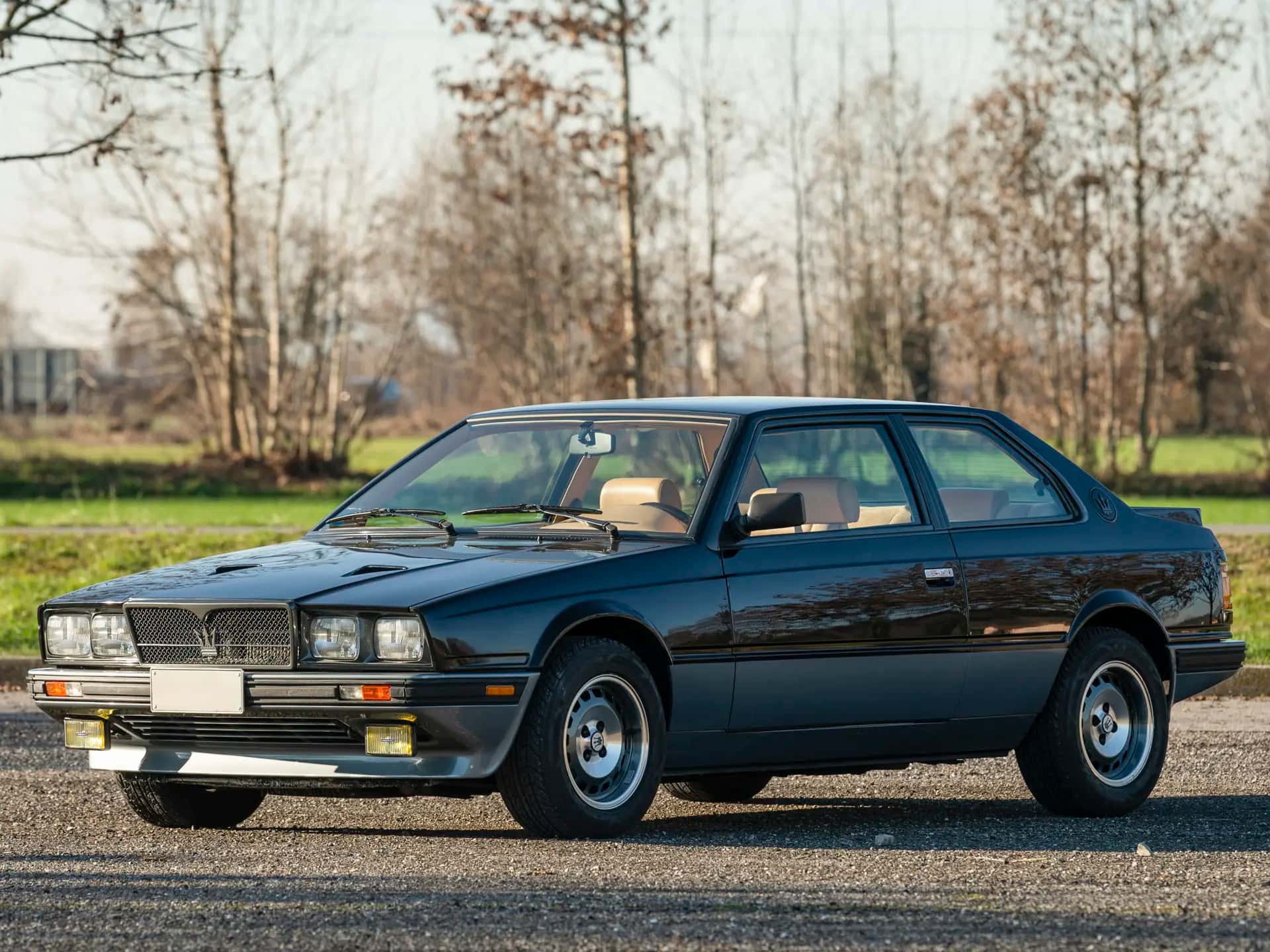 1987 Maserati Biturbo Si Black sold for €12,650