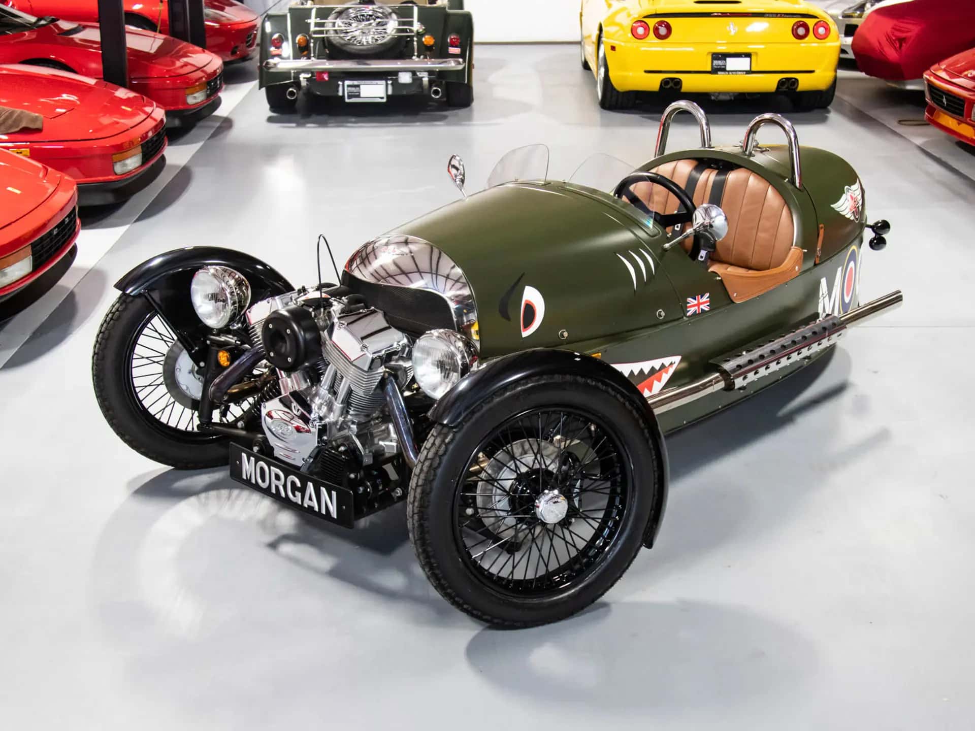 2012 Morgan 3-Wheeler sold for $44,000