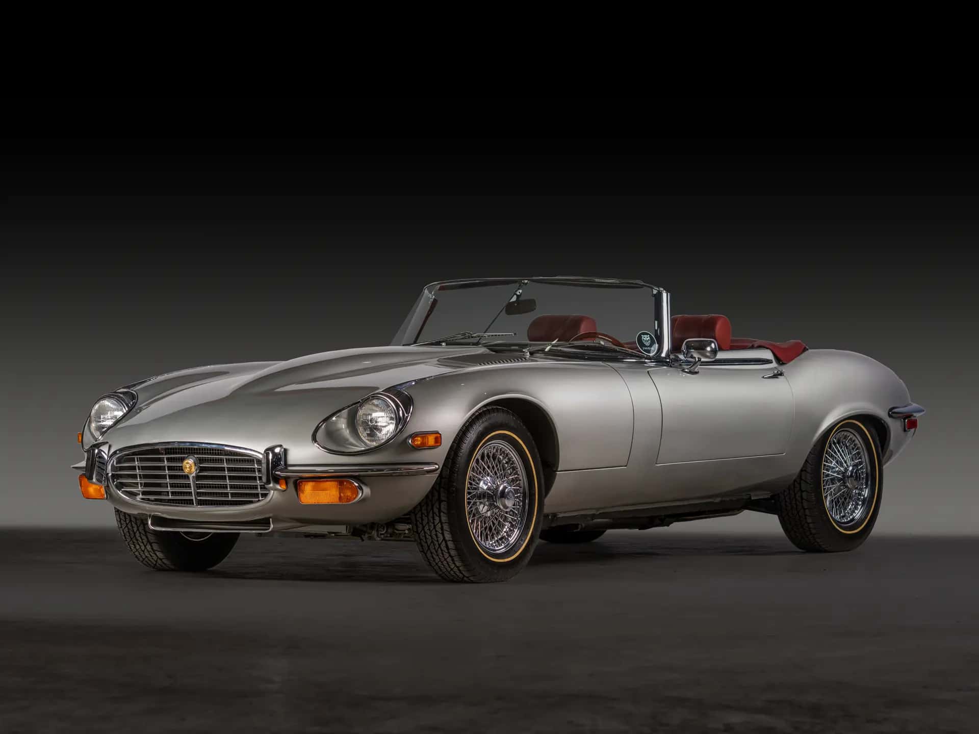 1974 Jaguar E-Type Series 3 V-12 Roadster sold for $170,800
