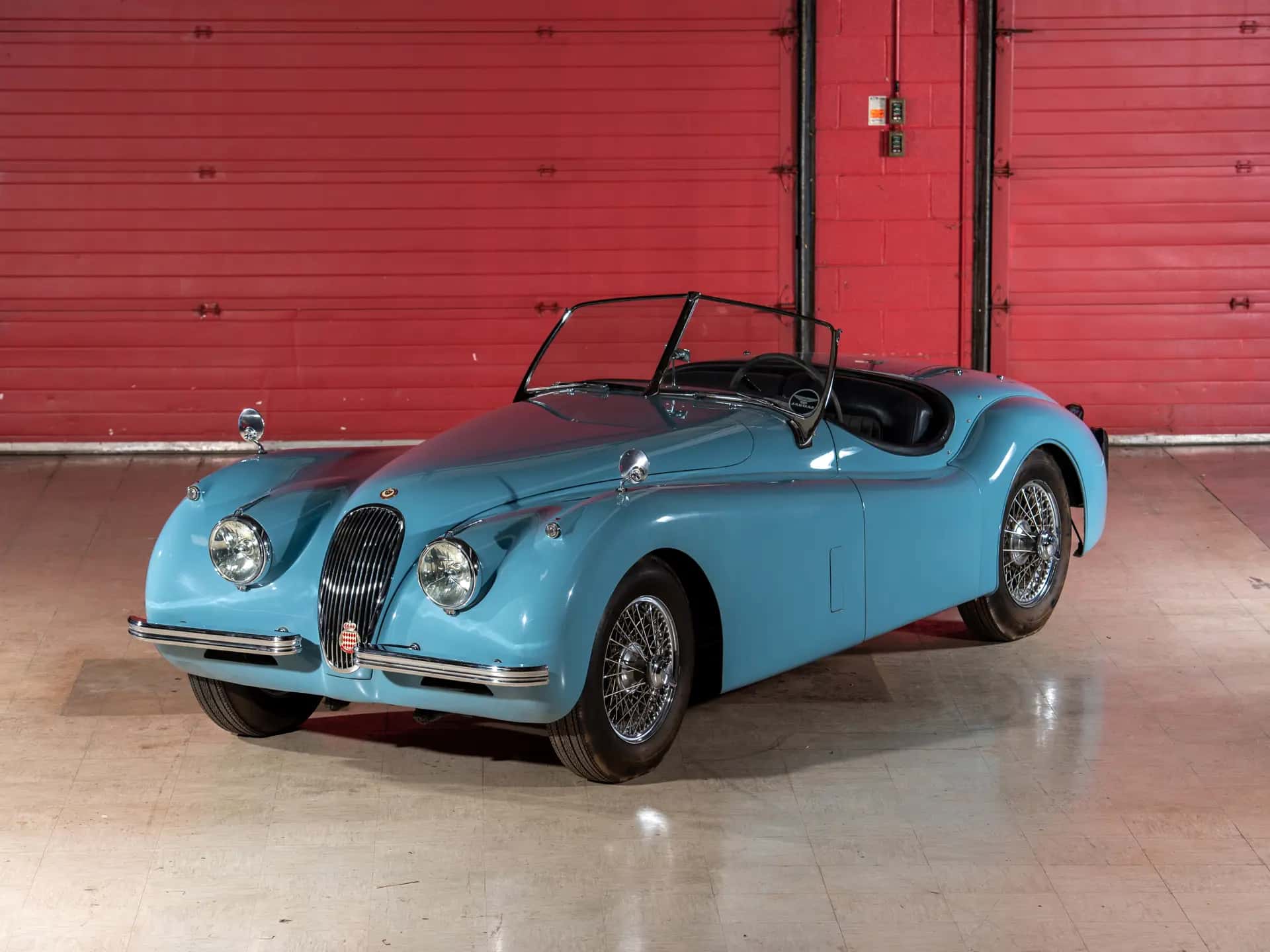 1954 Jaguar XK 120 SE Roadster sold for $89,600